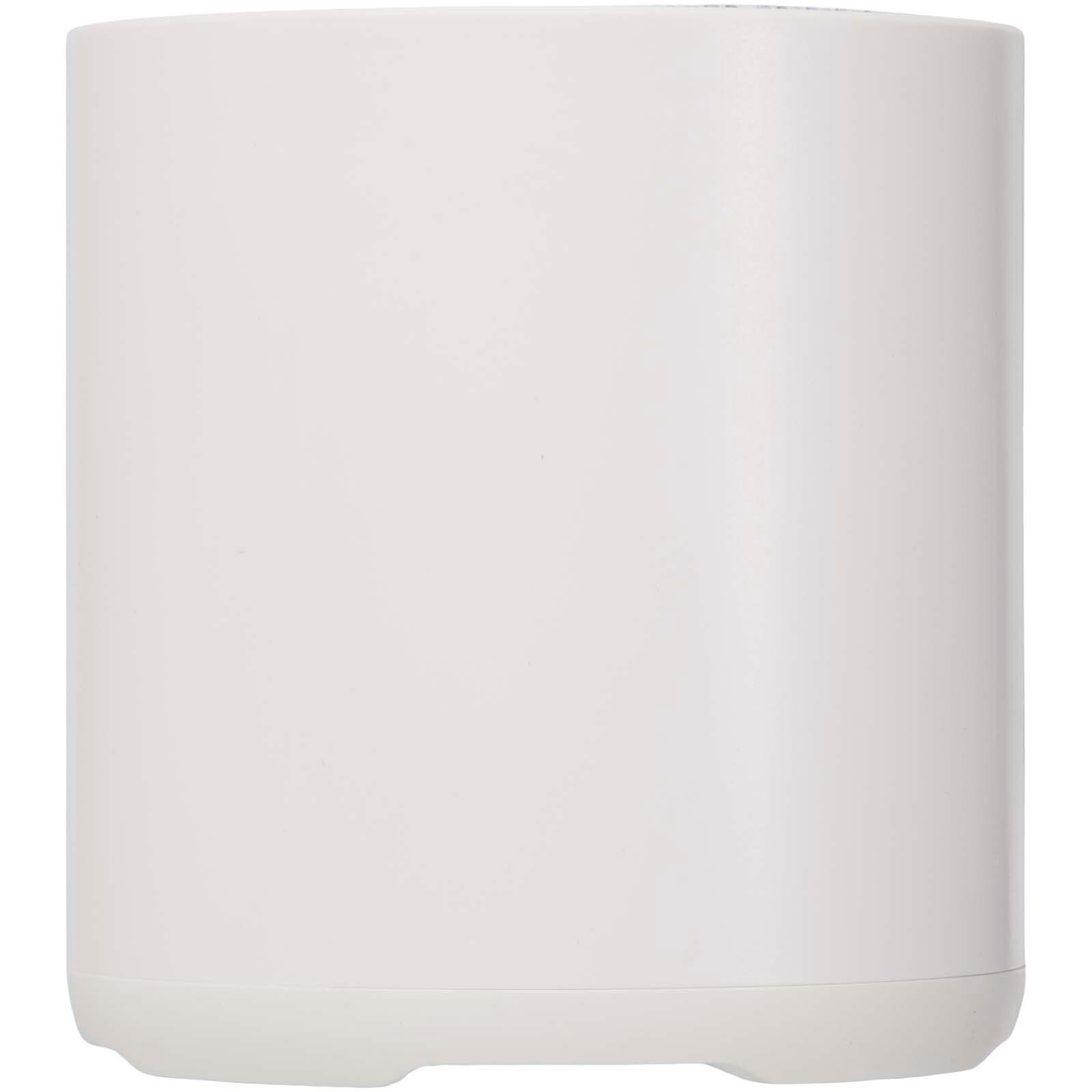 Hunor 3 W kabelloser Lautsprecher aus recyceltem Kunststoff - weiss-851