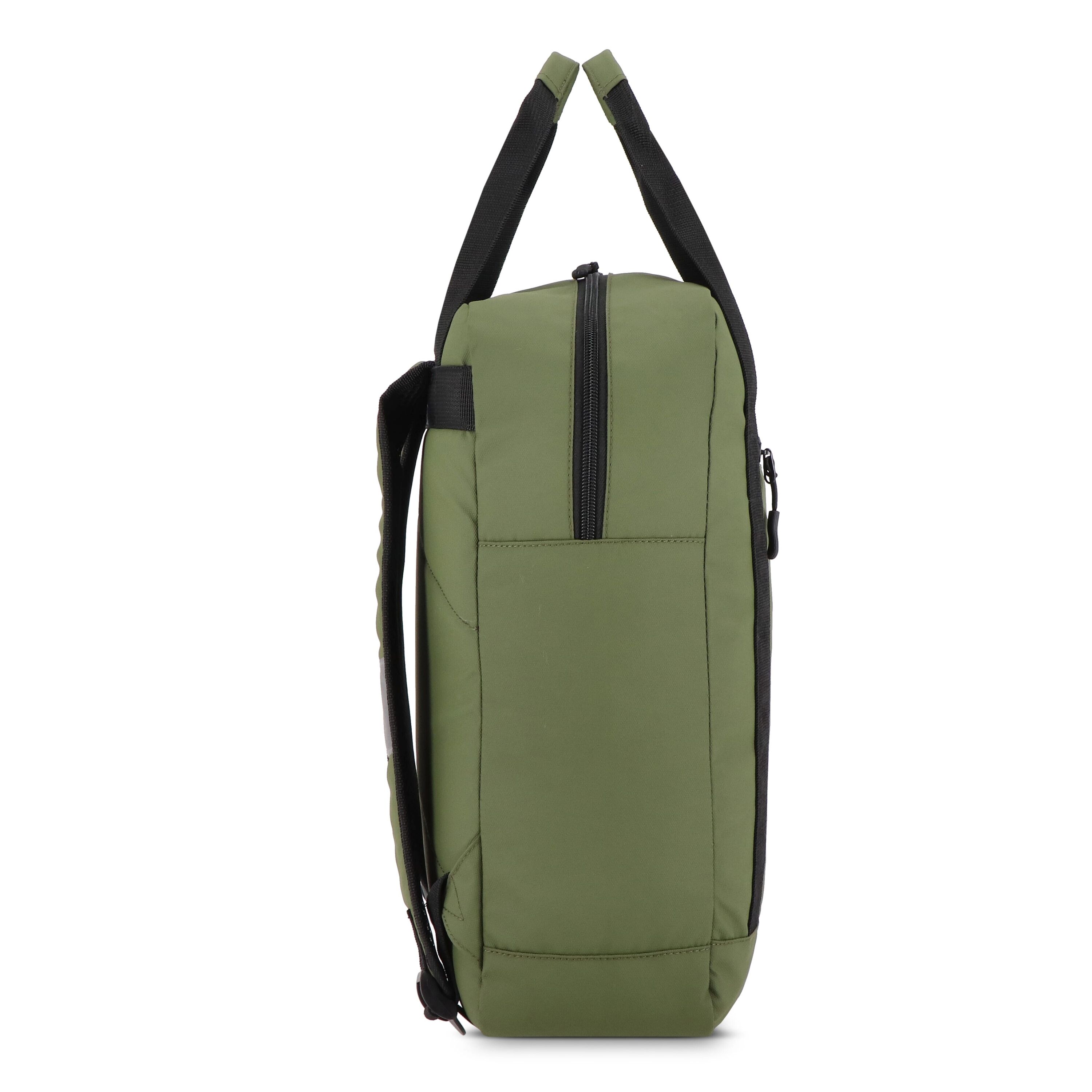PU-beschichteter R-PET 600D Rucksack 12l - olivgrün-712