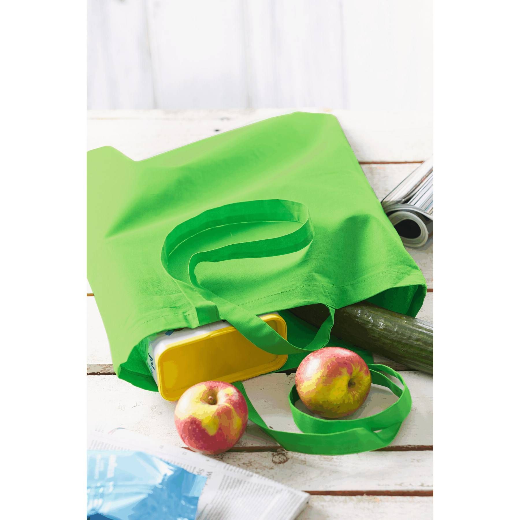 Baumwolltasche BIG PURE - grün-14