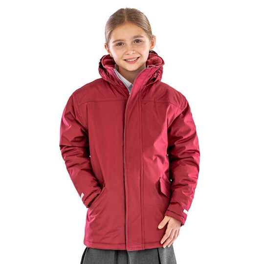 Junior Channel Parka - black-486