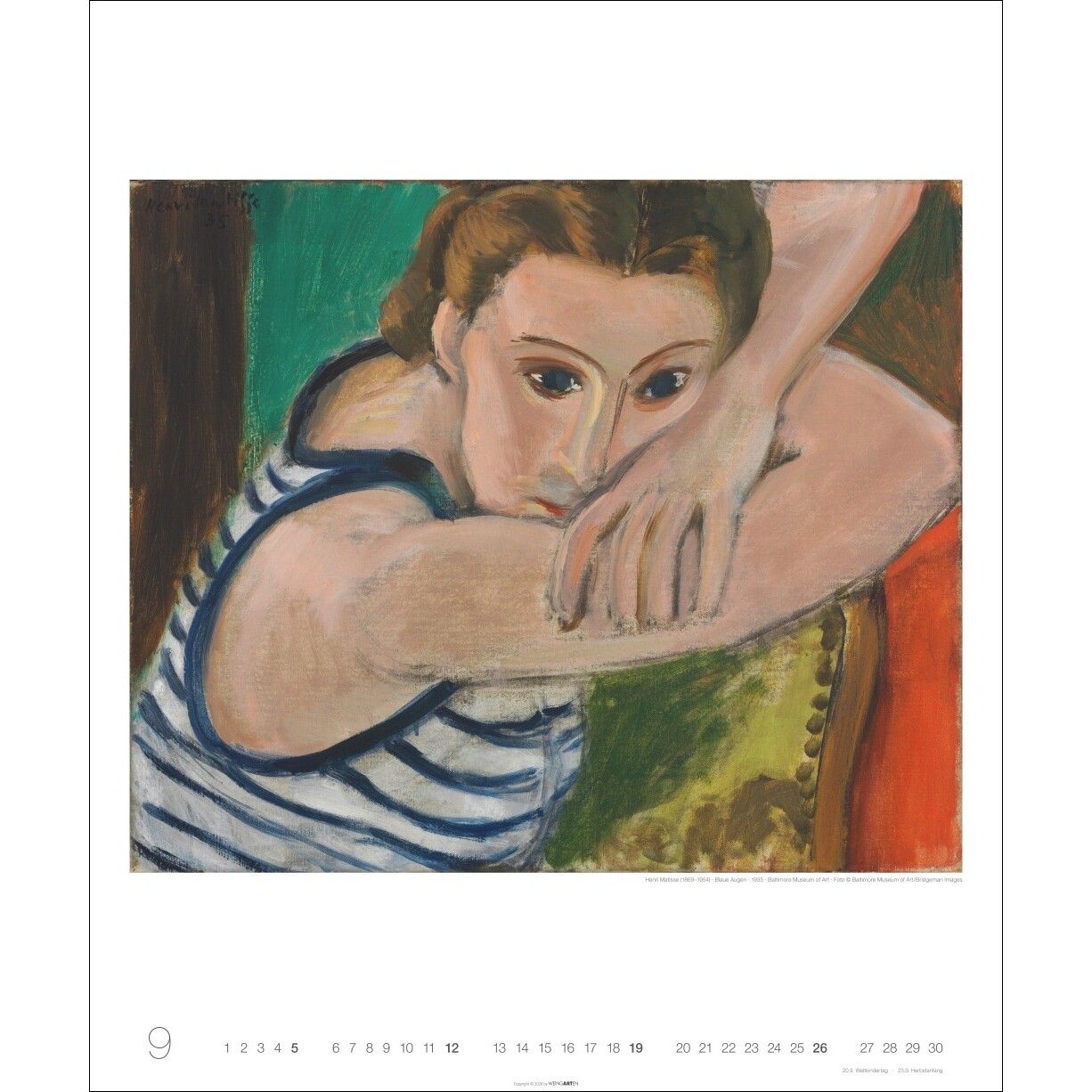 Henri Matisse Edition - Kunst & Kultur Kalender-445