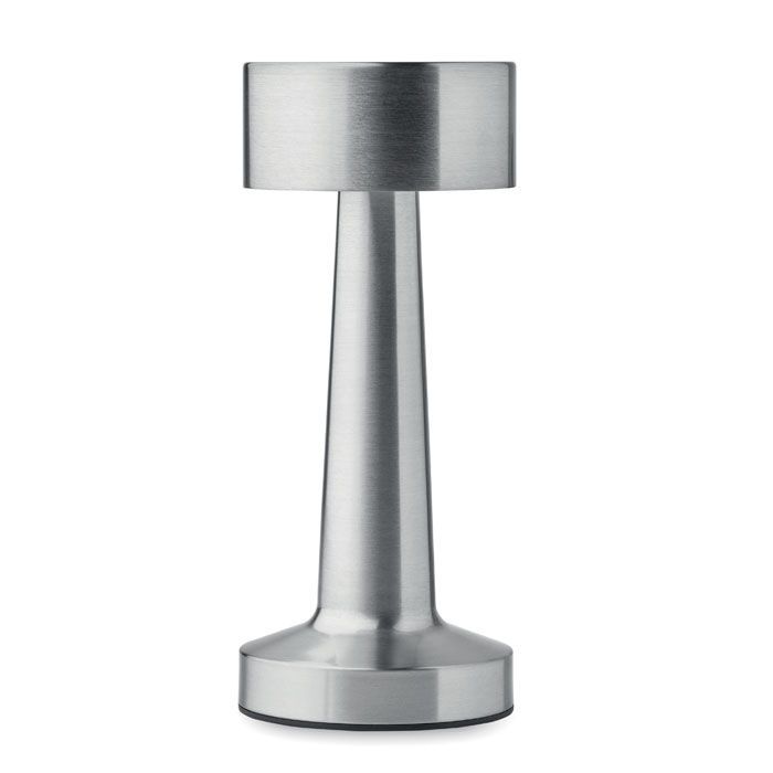 USB-Tischlampe Metall HIERLUZ - mattsilber-904