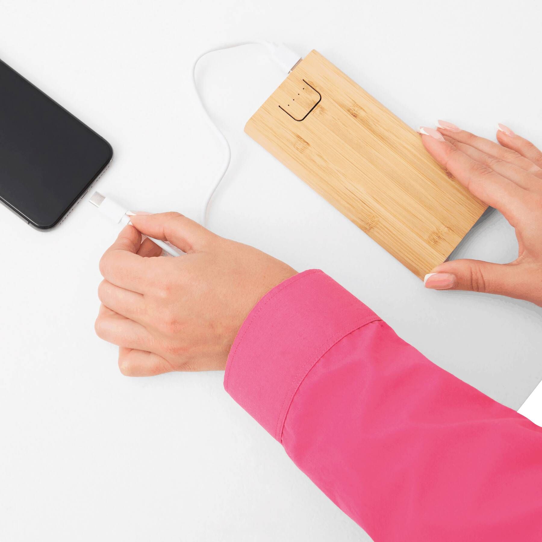 Powerbank BAMBOO ENERGY - braun-879