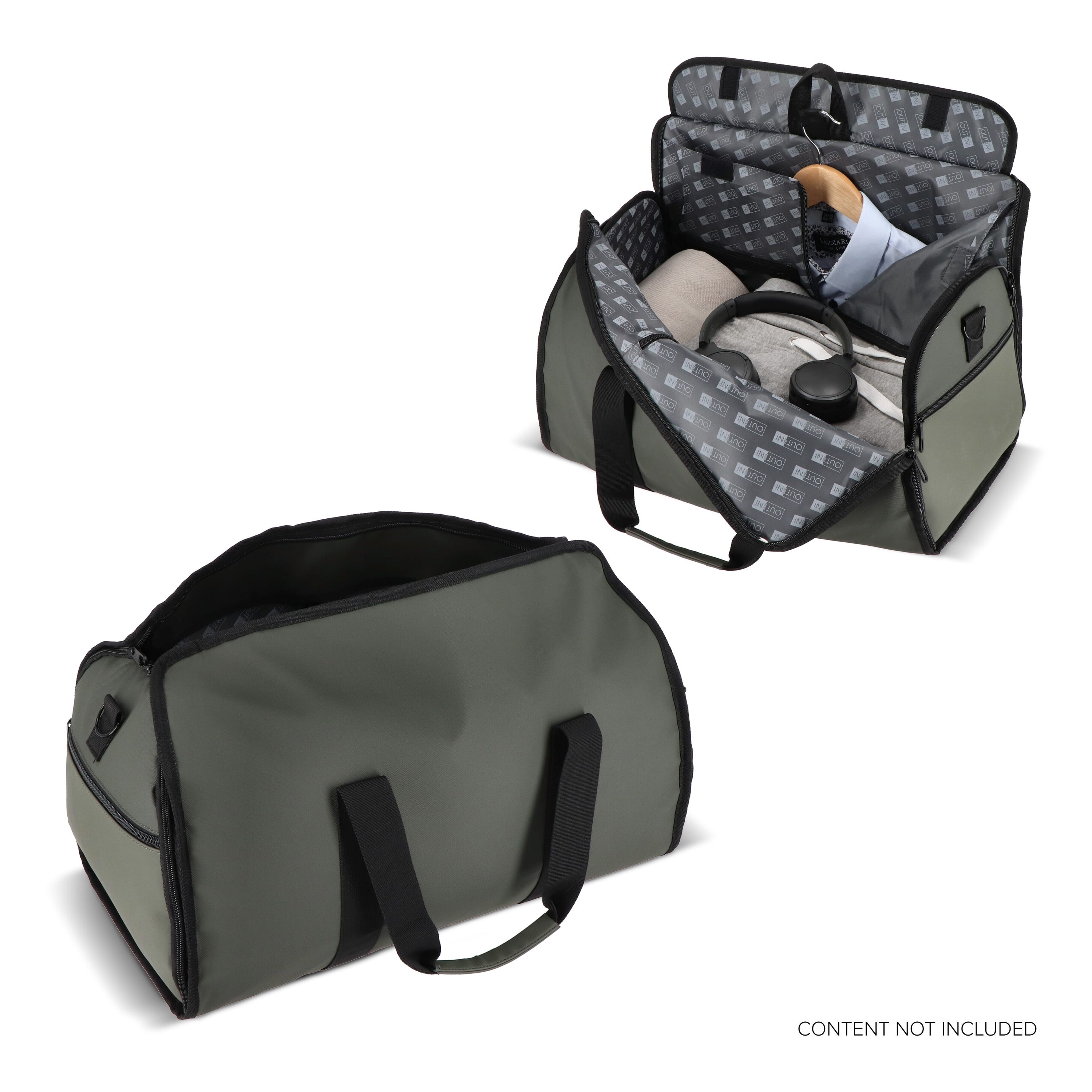 Tasche Carry Smart mit Schuhbeutel - dunkelgrün-309