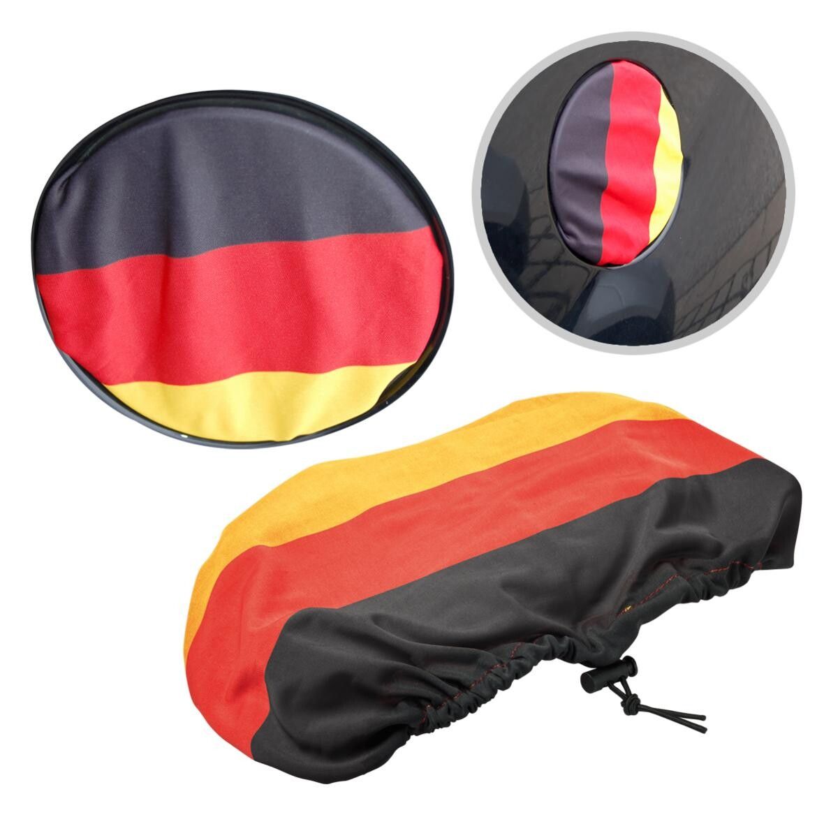 Tankdeckelüberzug Nations - Deutschland-Farben-881