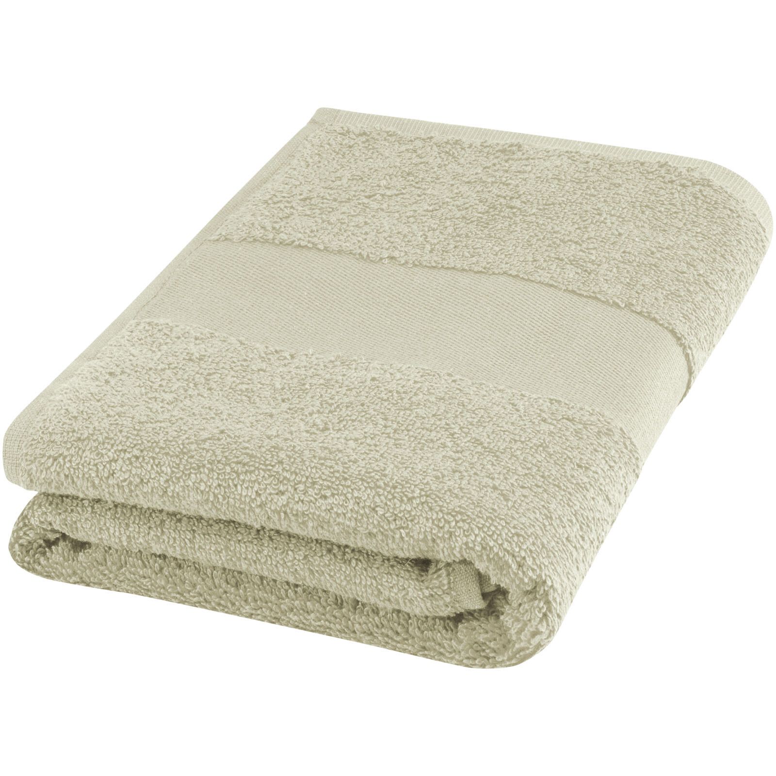 Charlotte 450 g/m² Baumwollhandtuch 50 x 100 cm - hellgrau-579