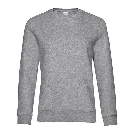QUEEN Crew Neck Sweat_° - heather grey - XS-428