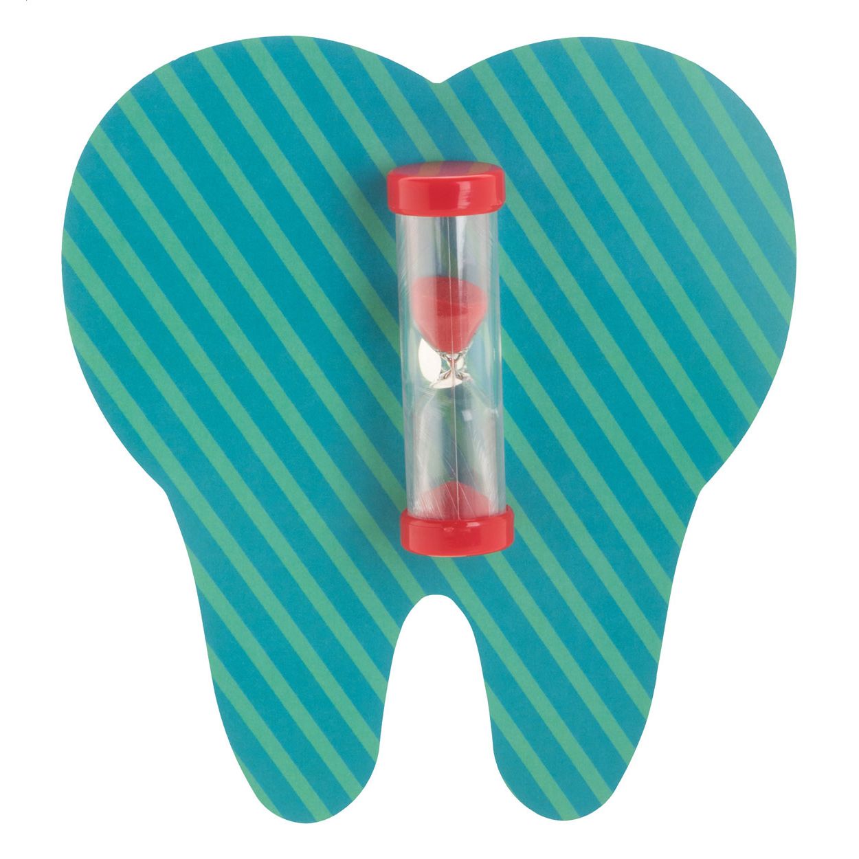 Sandy Sanduhr - rot - transparent-512