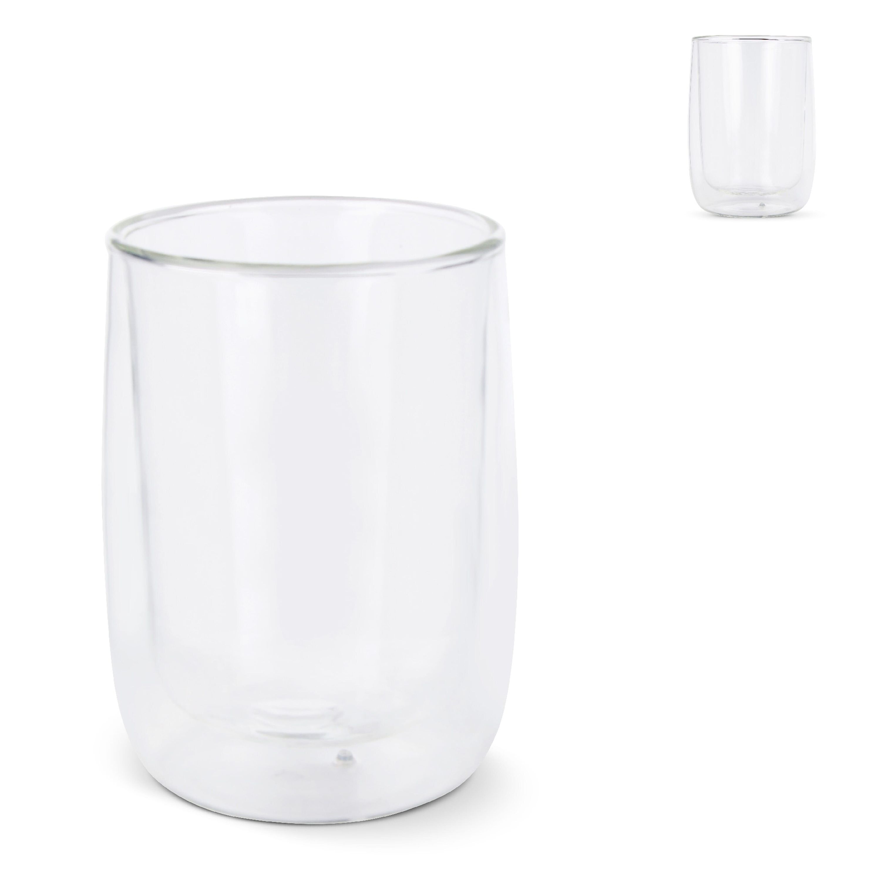Doppelwandiges Kaffeeglas Marian 320 ml - transparent-134