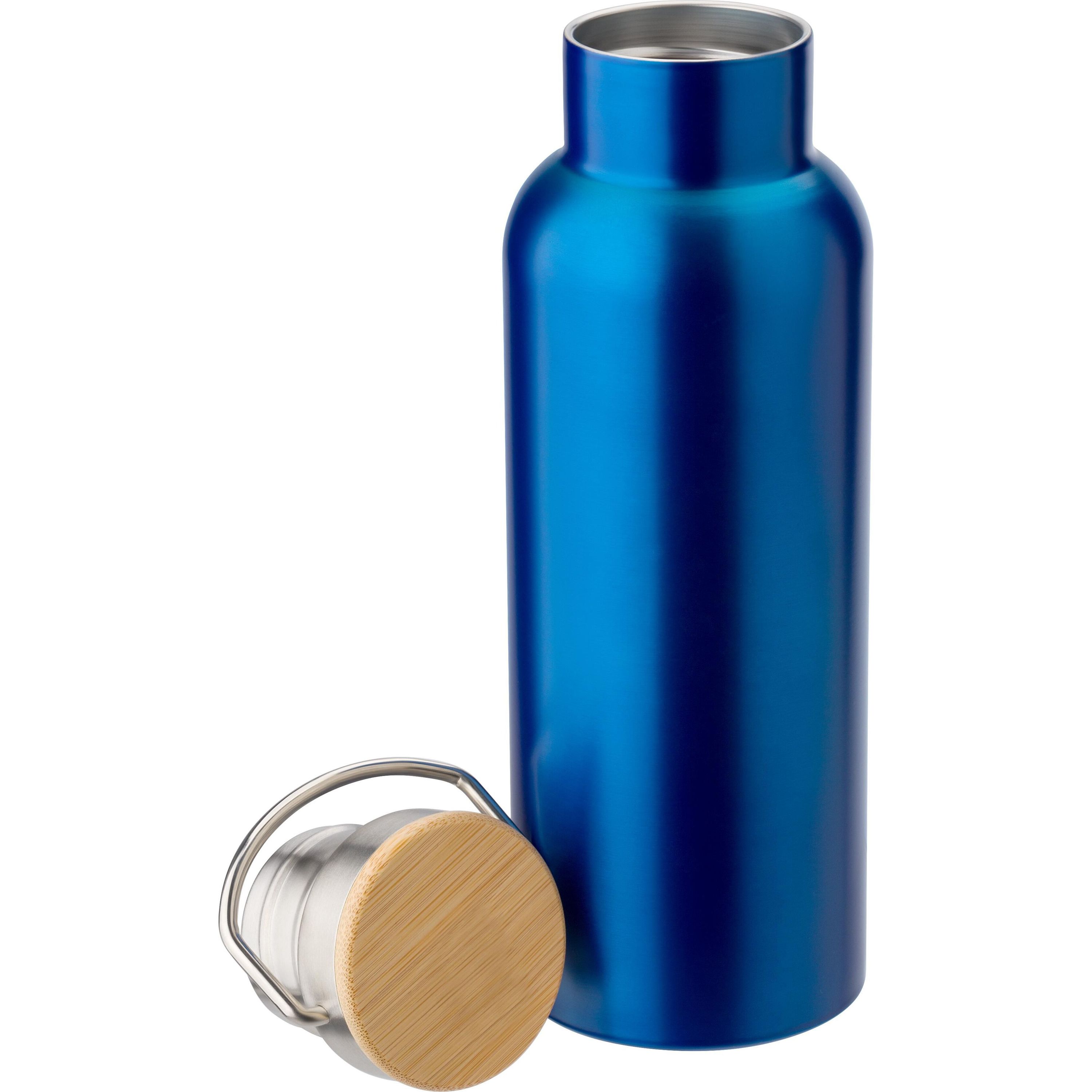 Edelstahl-Trinkflasche doppelwandig Odette - weiß-451
