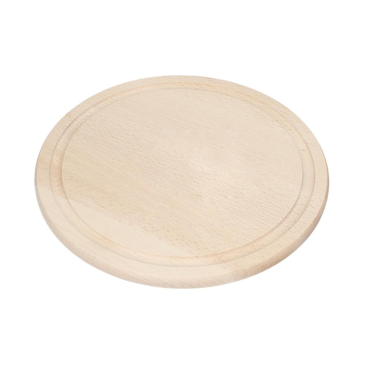 Schneidbrett Woody Rund - natur-128