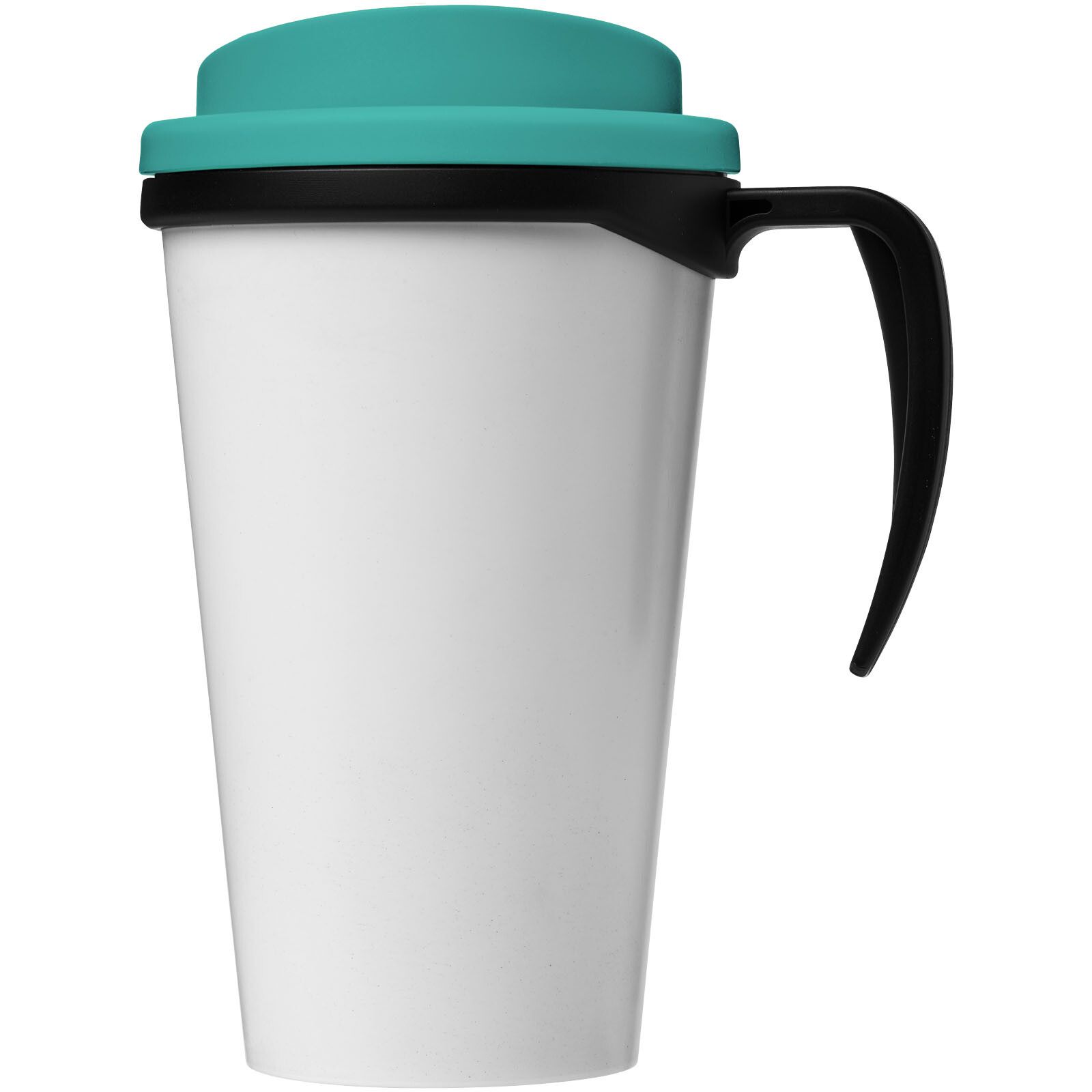 Brite-Ameriano Grande 350 ml Isolierbecher - schwarz -  aquablau-474