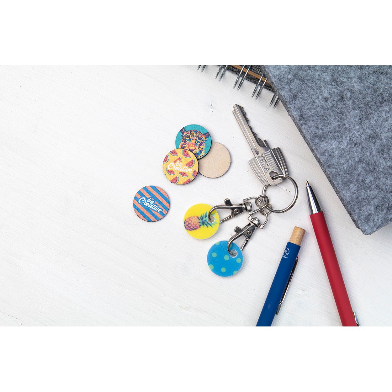 ColoCoin Individueller Einkaufswagenchip - natur-641