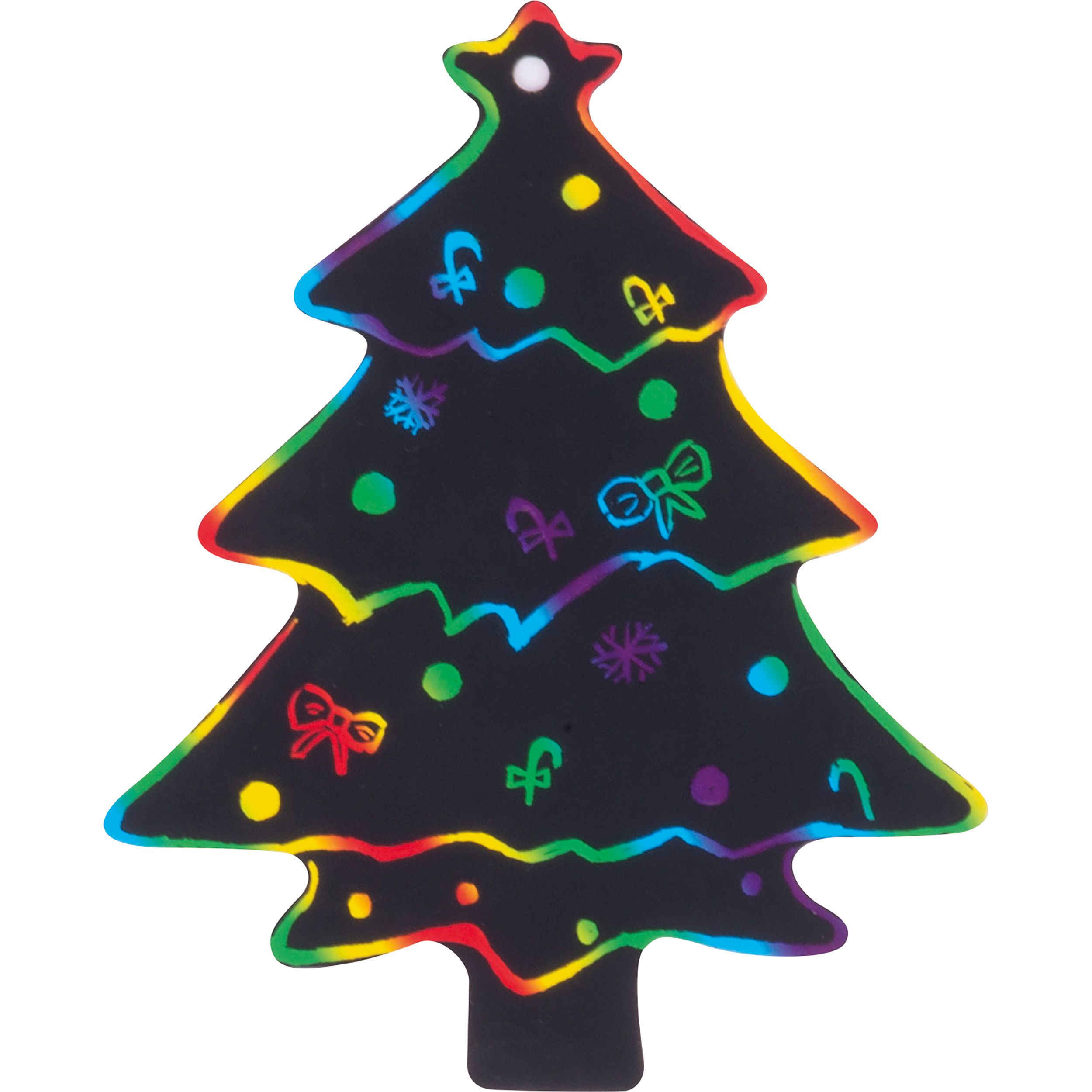 Kratz-Weihnachtsanhänger South Pole - mehrfarbig-375