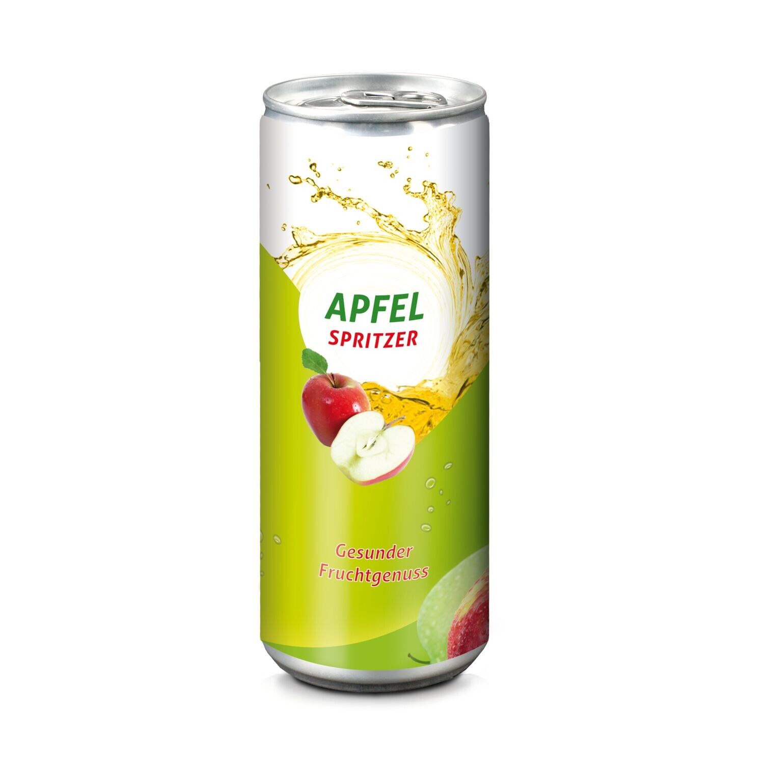 Promo Fresh - Apfelschorle - ohne Zuckerzusatz , 250 ml - Folien-Etikett-212