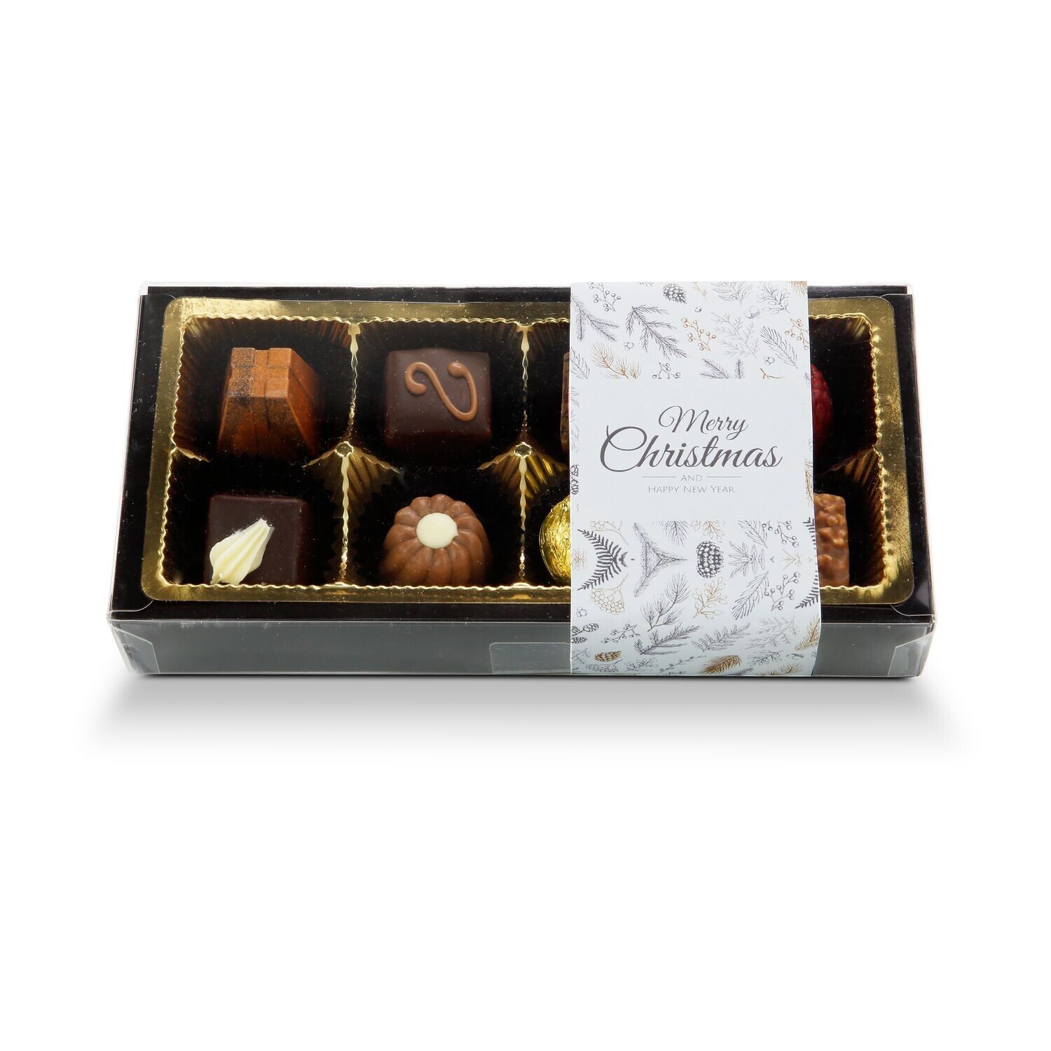 Pralinenschachtel Merry Christmas-842