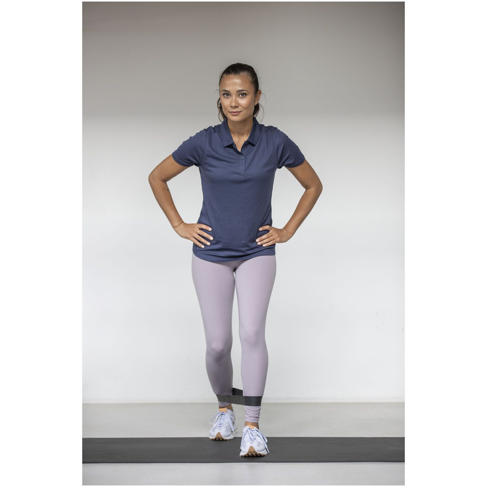 Deimos Poloshirt cool fit mit Kurzärmeln für Damen - blau - S-359