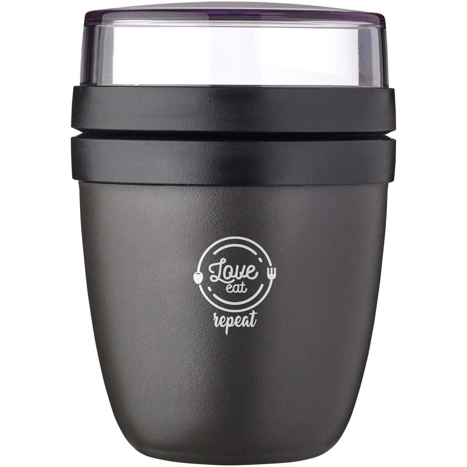 Mepal Ellipse Mini 300+120 ml Lunchpot - schwarz-419