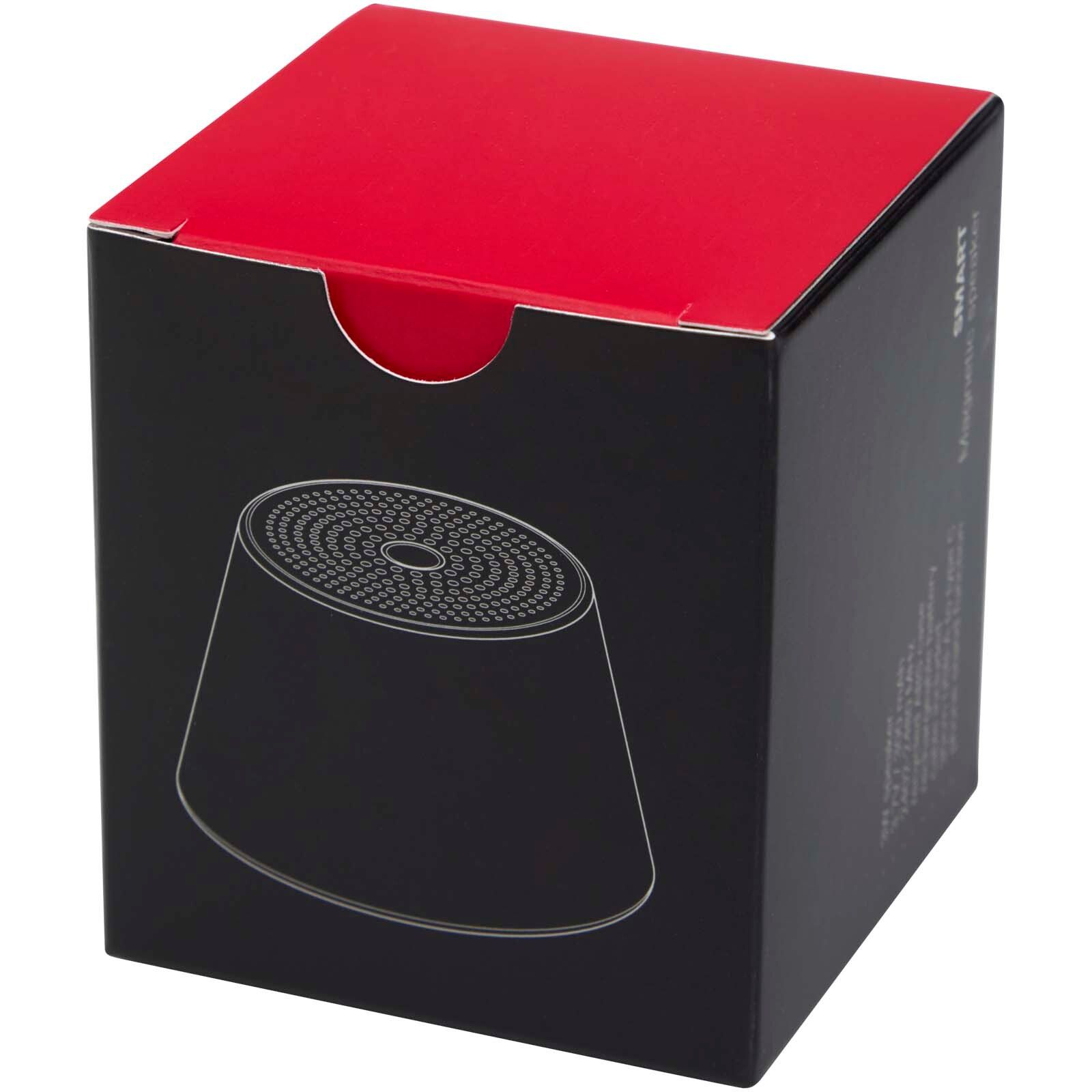 SMART 3W Magnetlautsprecher aus recyceltem Aluminium - schwarz-101