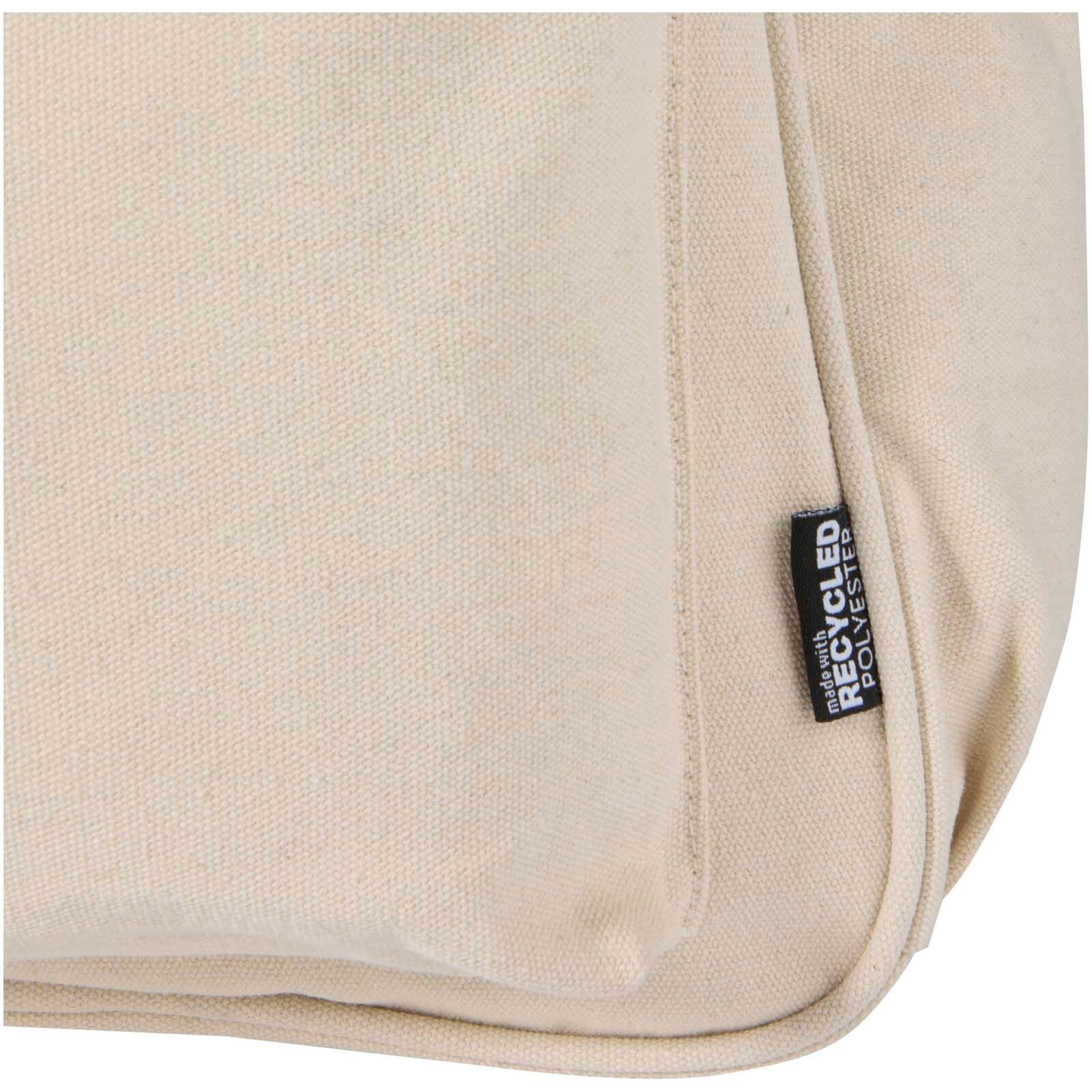 Recanvas 15,6” GRS recycelter City-Rucksack 16L - sandstone-541