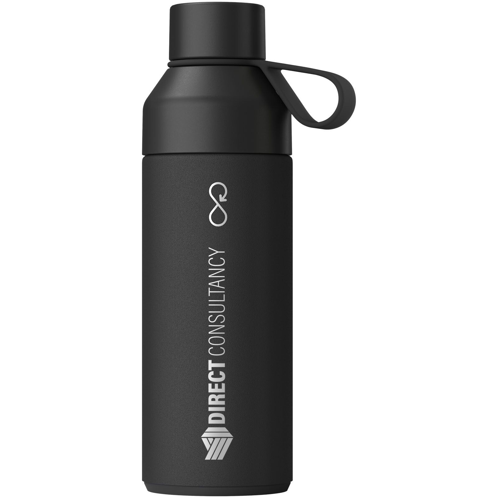 Ocean Bottle 500 ml vakuumisolierte Flasche - obsidian-schwarz-855