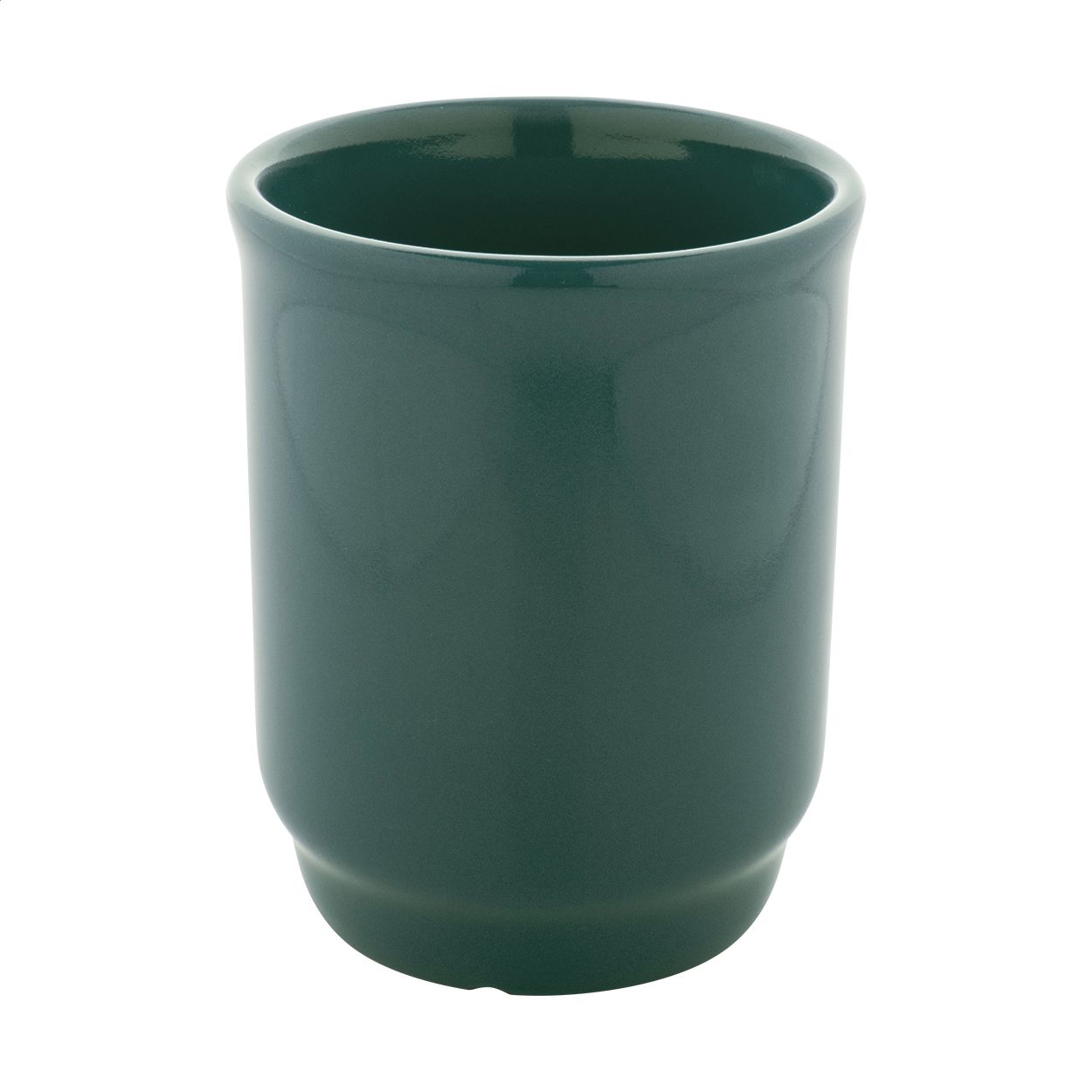 Marknad stapelbarer Keramikbecher - grün-455