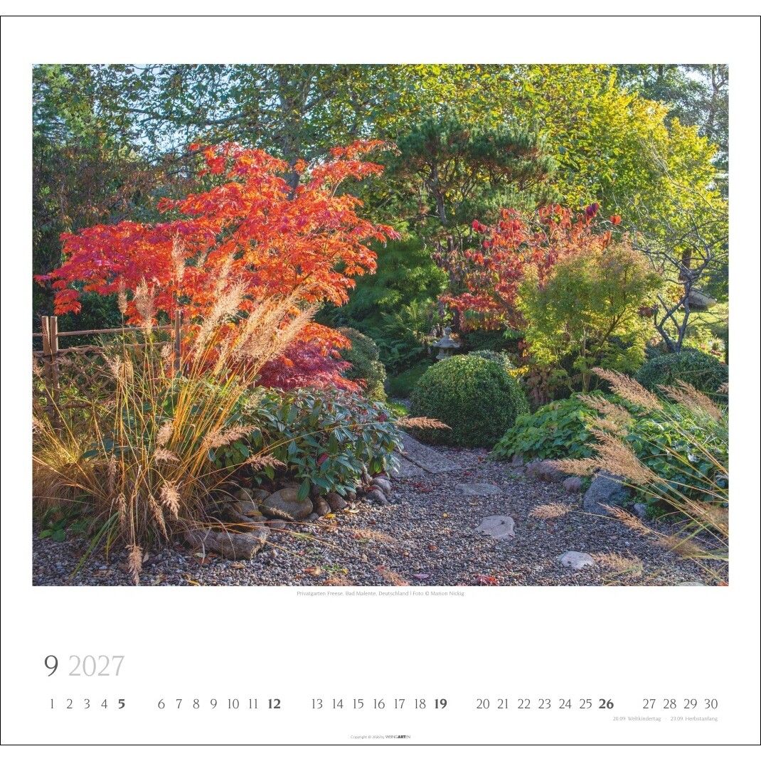 Gartenträume - Blumen & Garten  Kalender-884