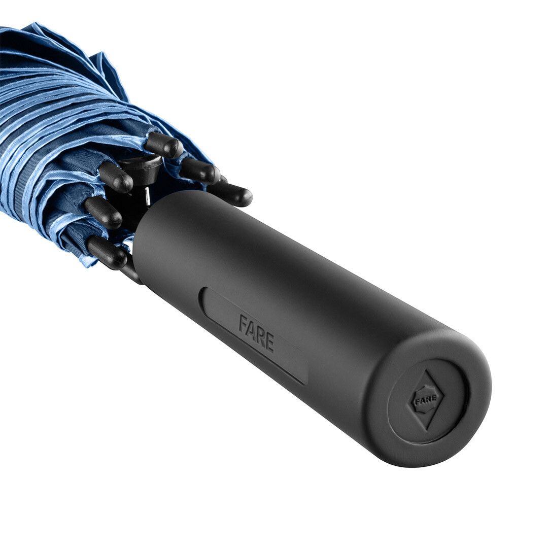 AC-Stockschirm FARE® Doubleface Ø105 cm - marine - hellblau-46