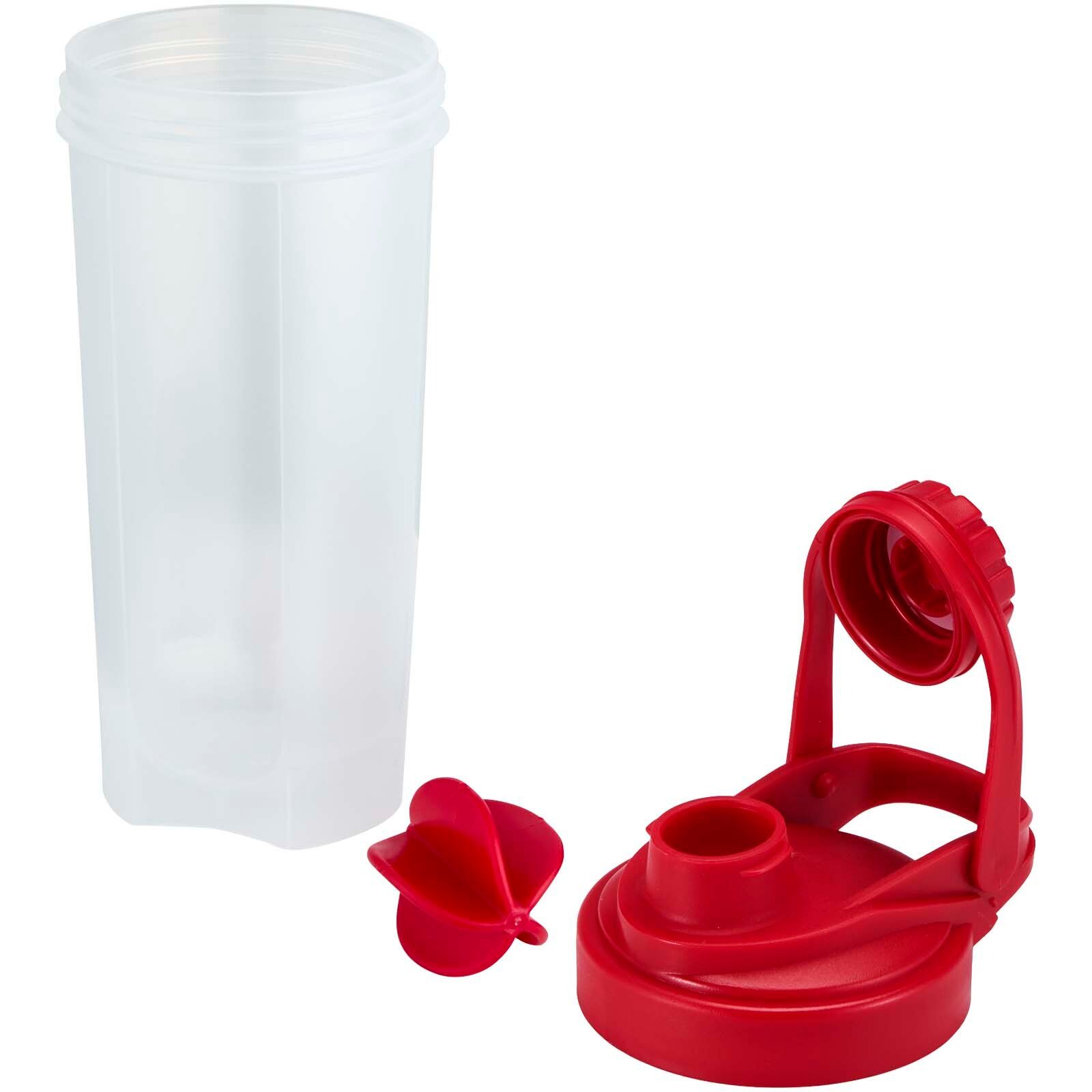 Forza 700 ml Sportflasche mit Shakerball - rot-479