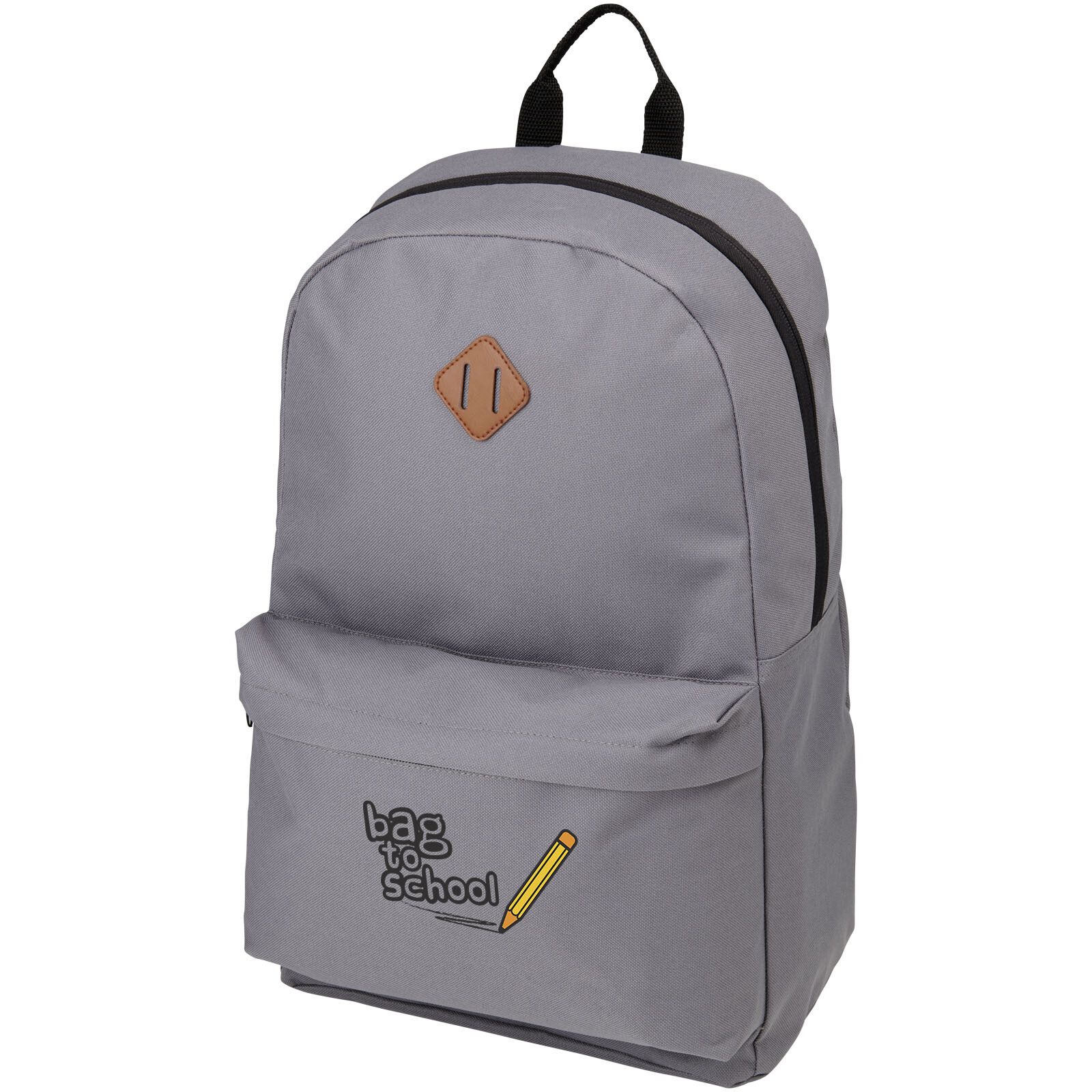 Stratta 15" Laptop-Rucksack 15L - grau-18