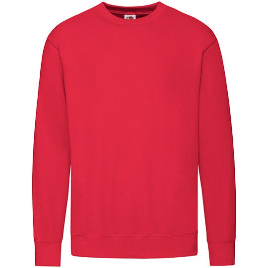 Lightweight Set-In Sweat für Herren - red-622
