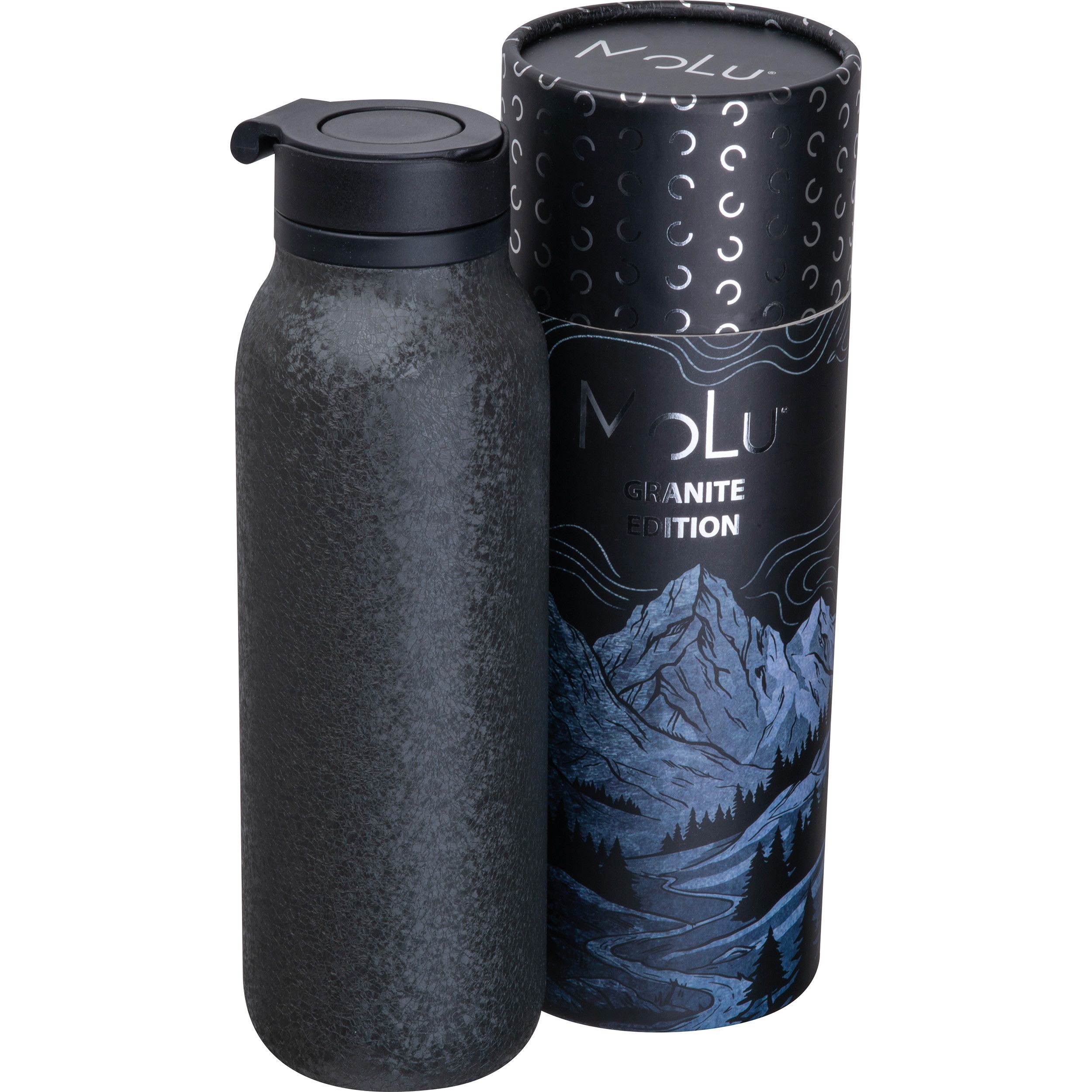 MoLu Trinkflasche Santo André - anthrazit-664