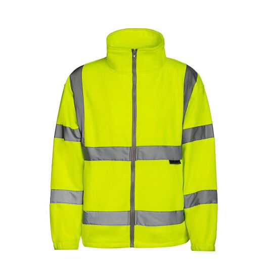Hi-Vis Safety Fleece-Jacket Bergen - signal yellow-973