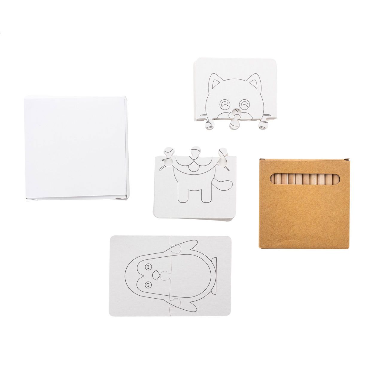Colozzy Individuelles Ausmalpuzzle - weiß - natur-881