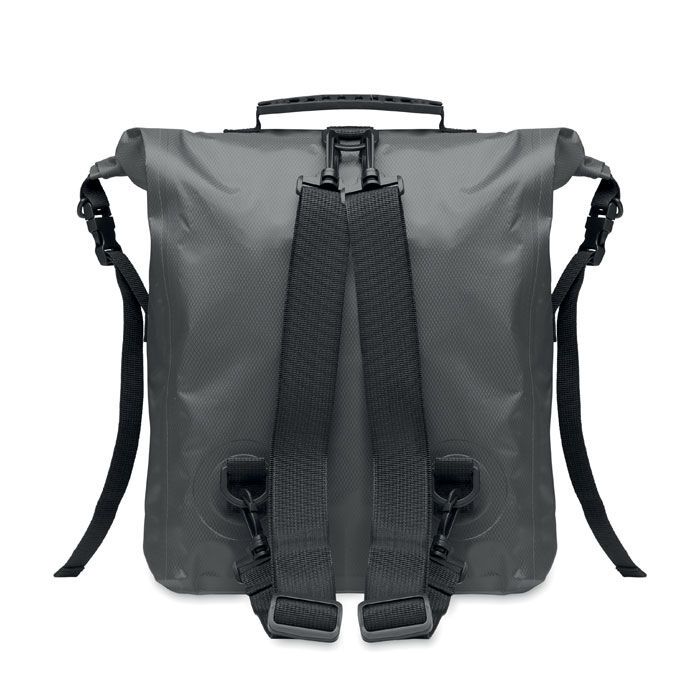 Rolltop-Tasche RPET SCUBAROLL - steingrau-282