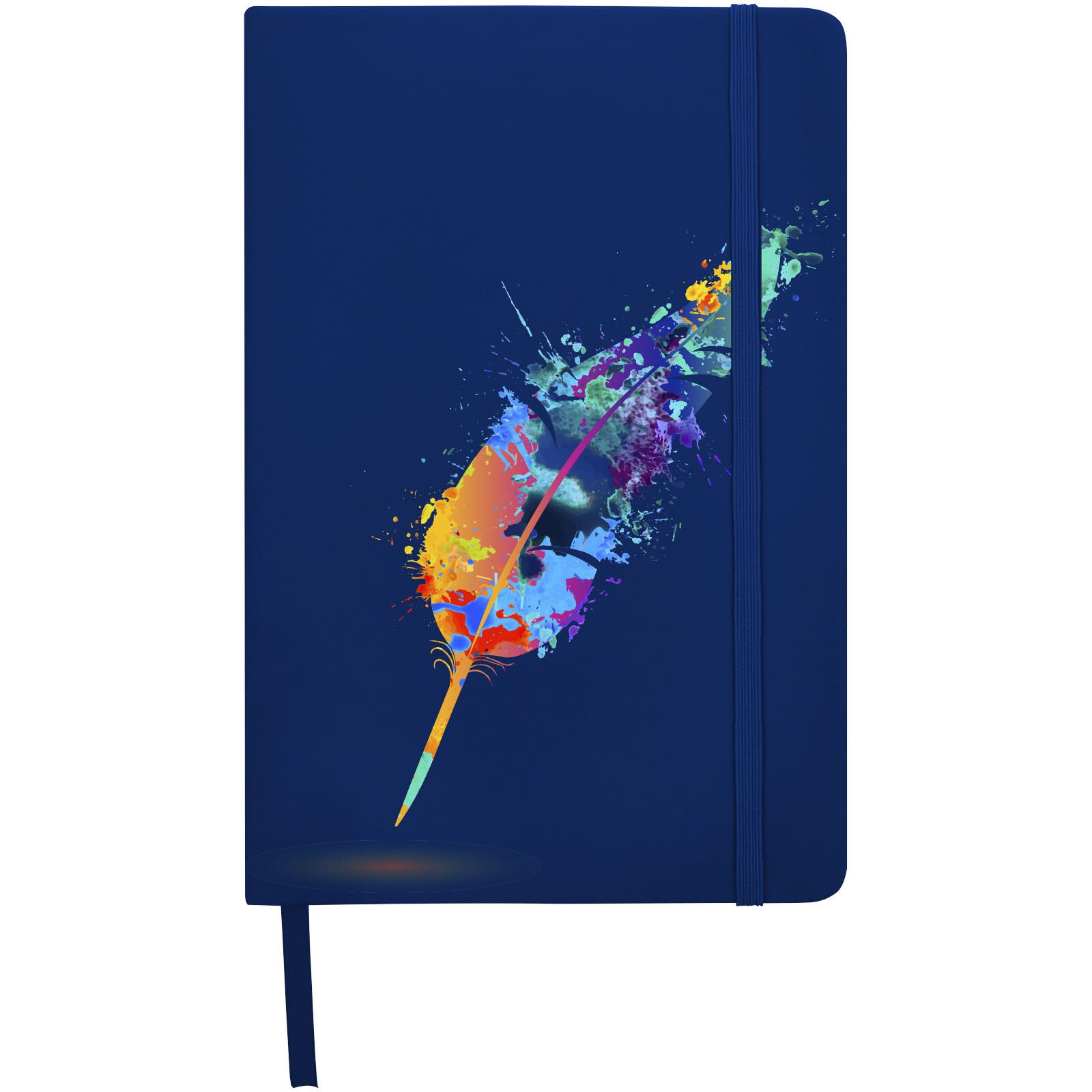 Spectrum A5 Notizbuch mit leeren Seiten - navy-559