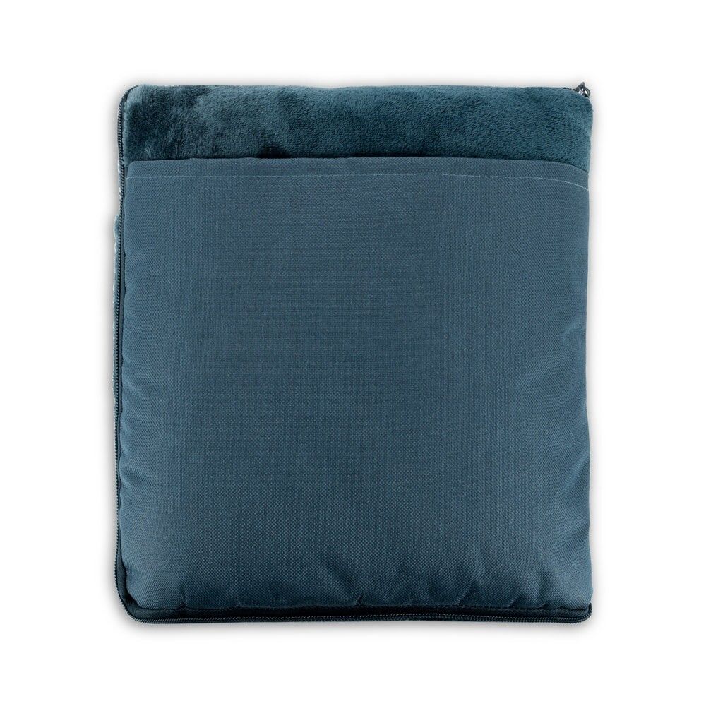 SNUGGY 3-in-1-Set aus Fleece-Gewebe (220 g/m²) ideal für Reisen - blau-16