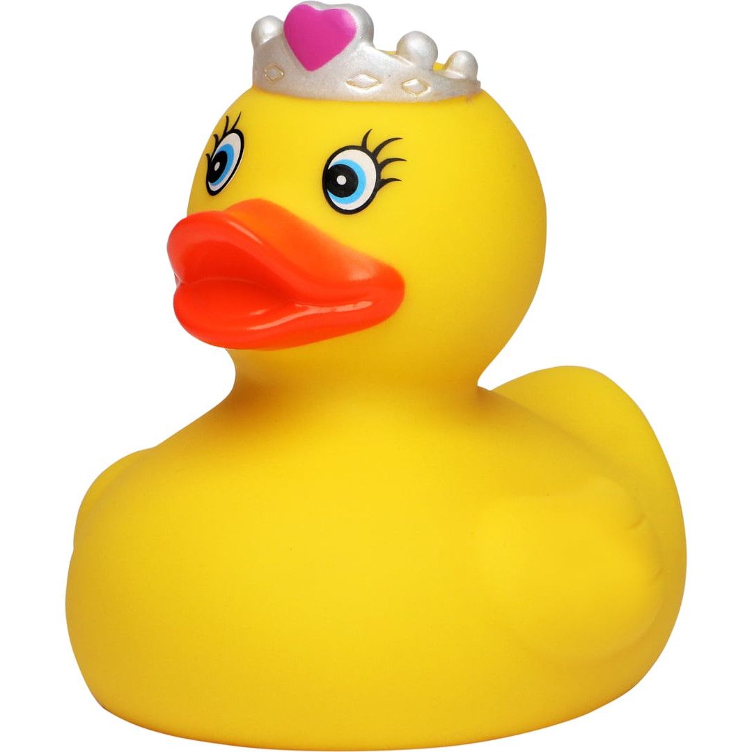 Quietsche-Ente Prinzessin - bunt-204