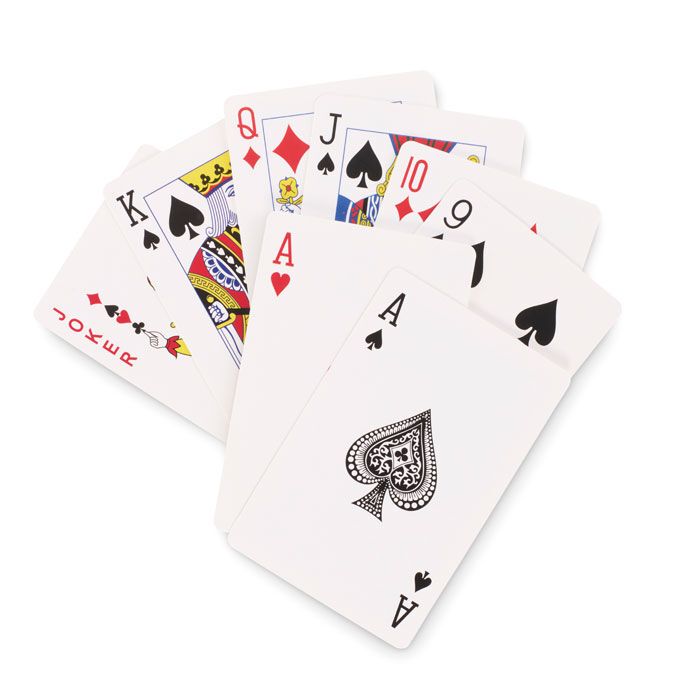 Klassisches Spielkarten-Set PLAYCARD - transparent-609