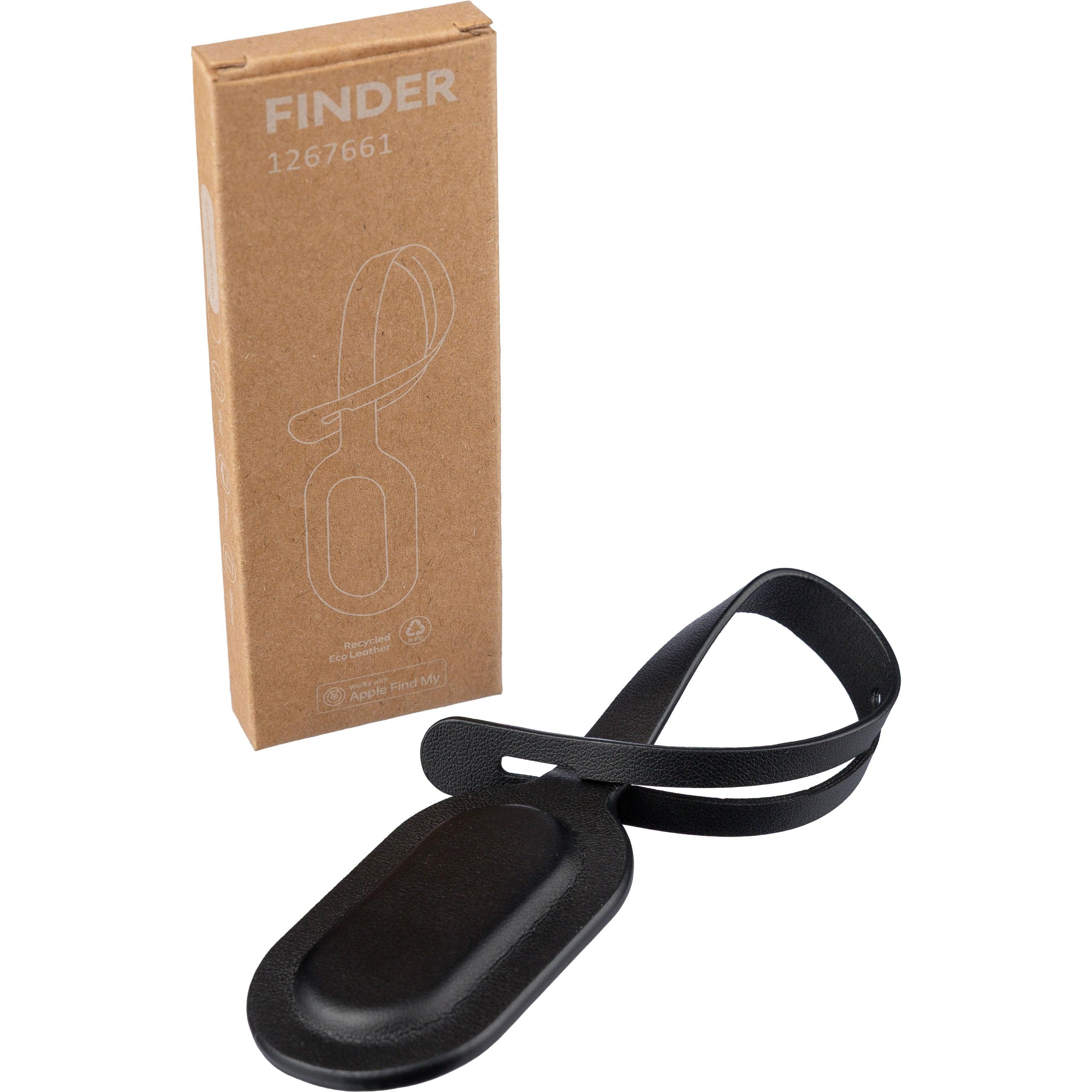 Recycelter PU-Anhänger Kaia - schwarz-673