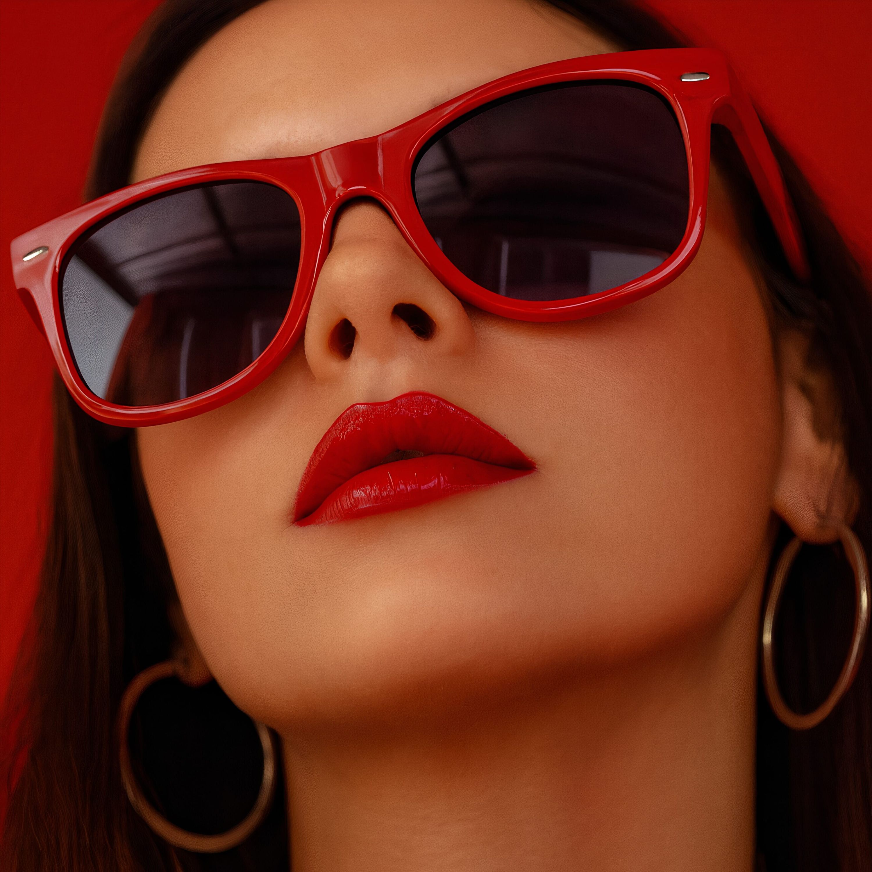 Sonnenbrille Justin UV400 - rot-929