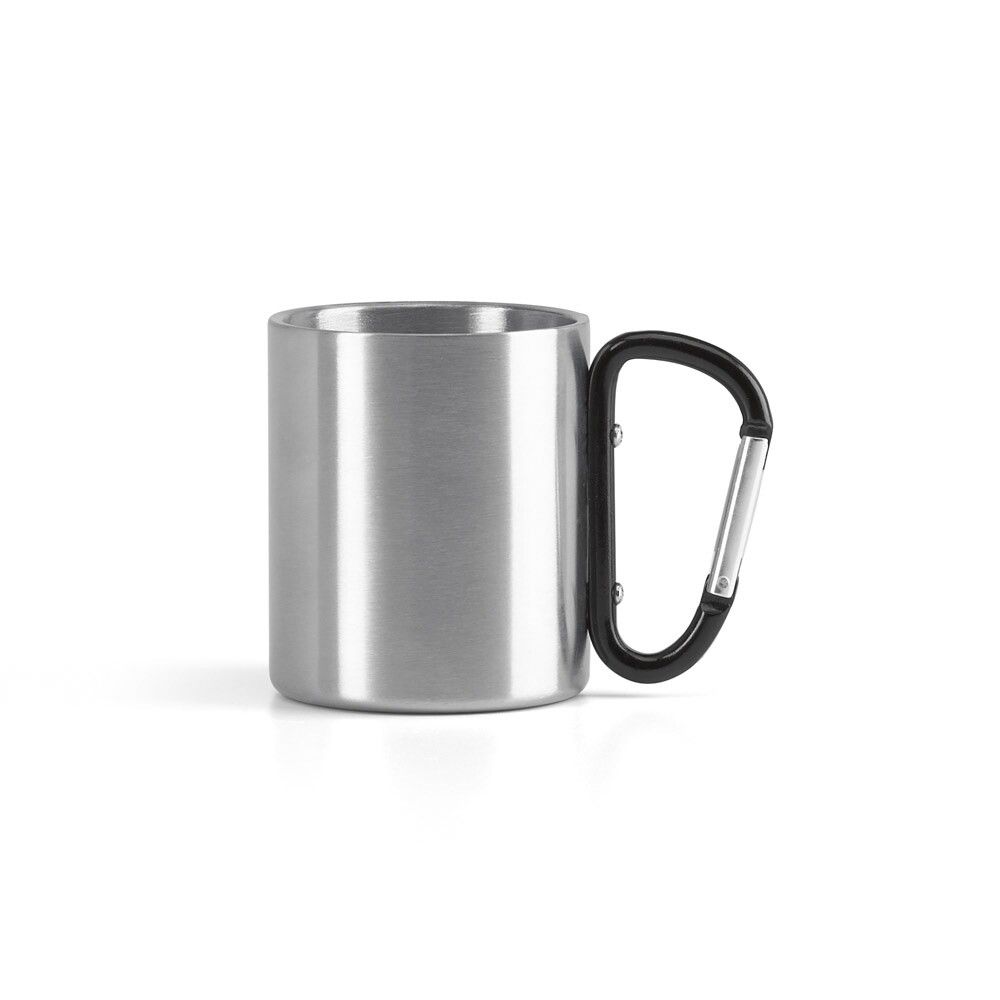 WINGS Edelstahlbecher 230 ml - schwarz-778