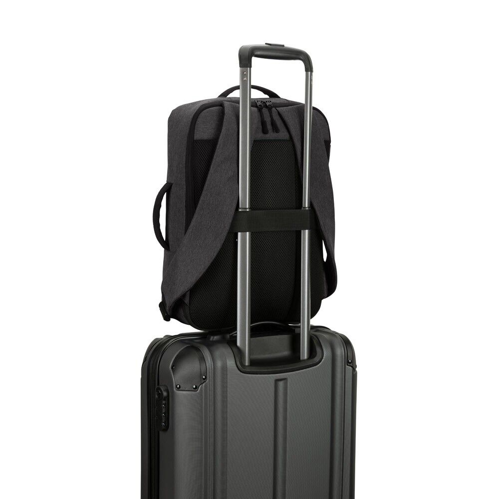 NIAMEY Tasche aus hochdichtem, recyceltem 300D-Polyester, Laptop 15,6 - dunkelgrau-81