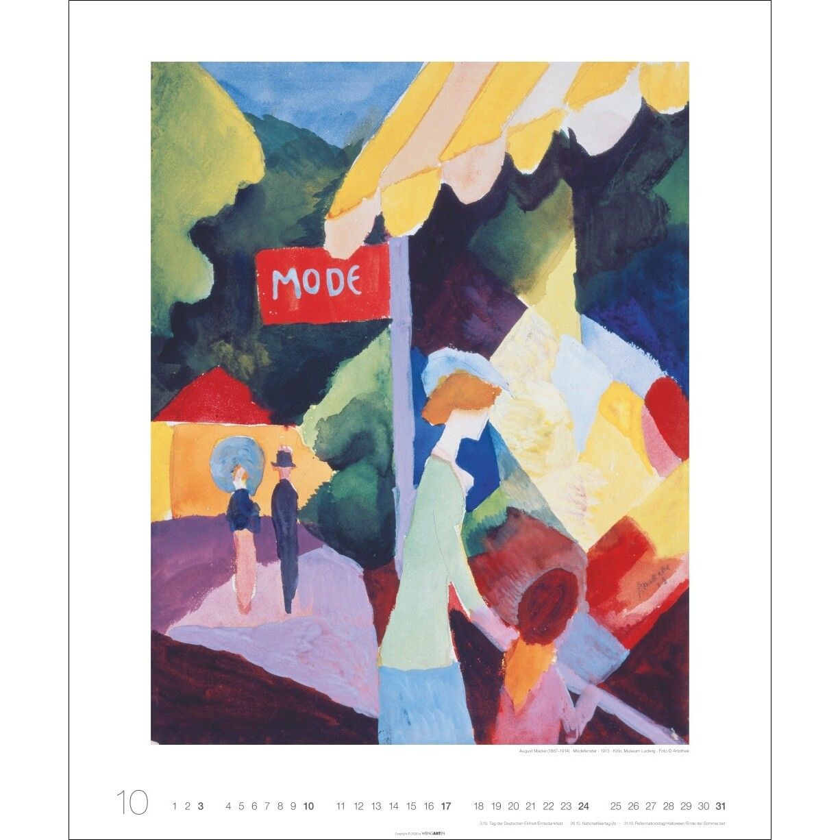 August Macke Edition - Kunst & Kultur Kalender-932