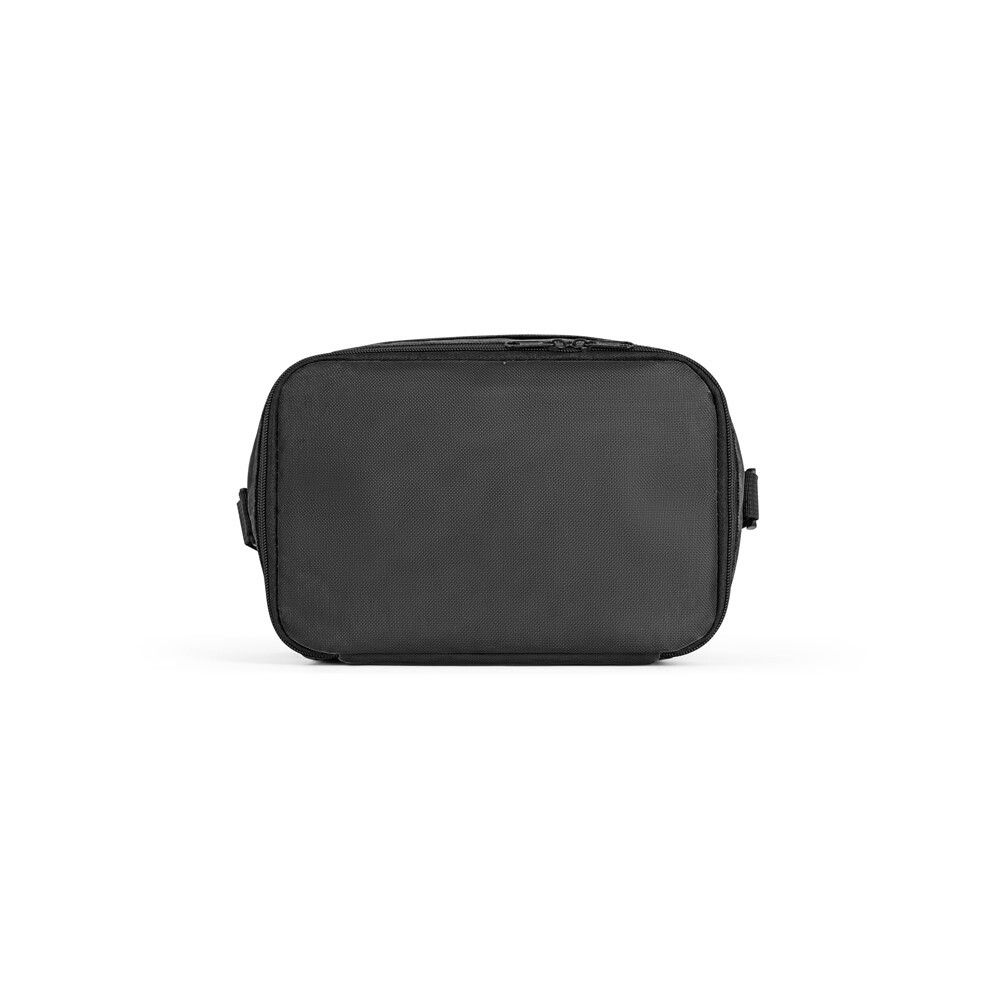CANCUN Kühltasche aus recyceltem 600D-Polyester mit Gurt 7L - schwarz-484