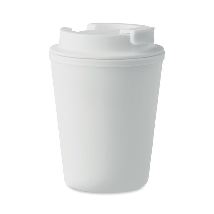 Becher PP 300 ml TRIDUS - weiß-423