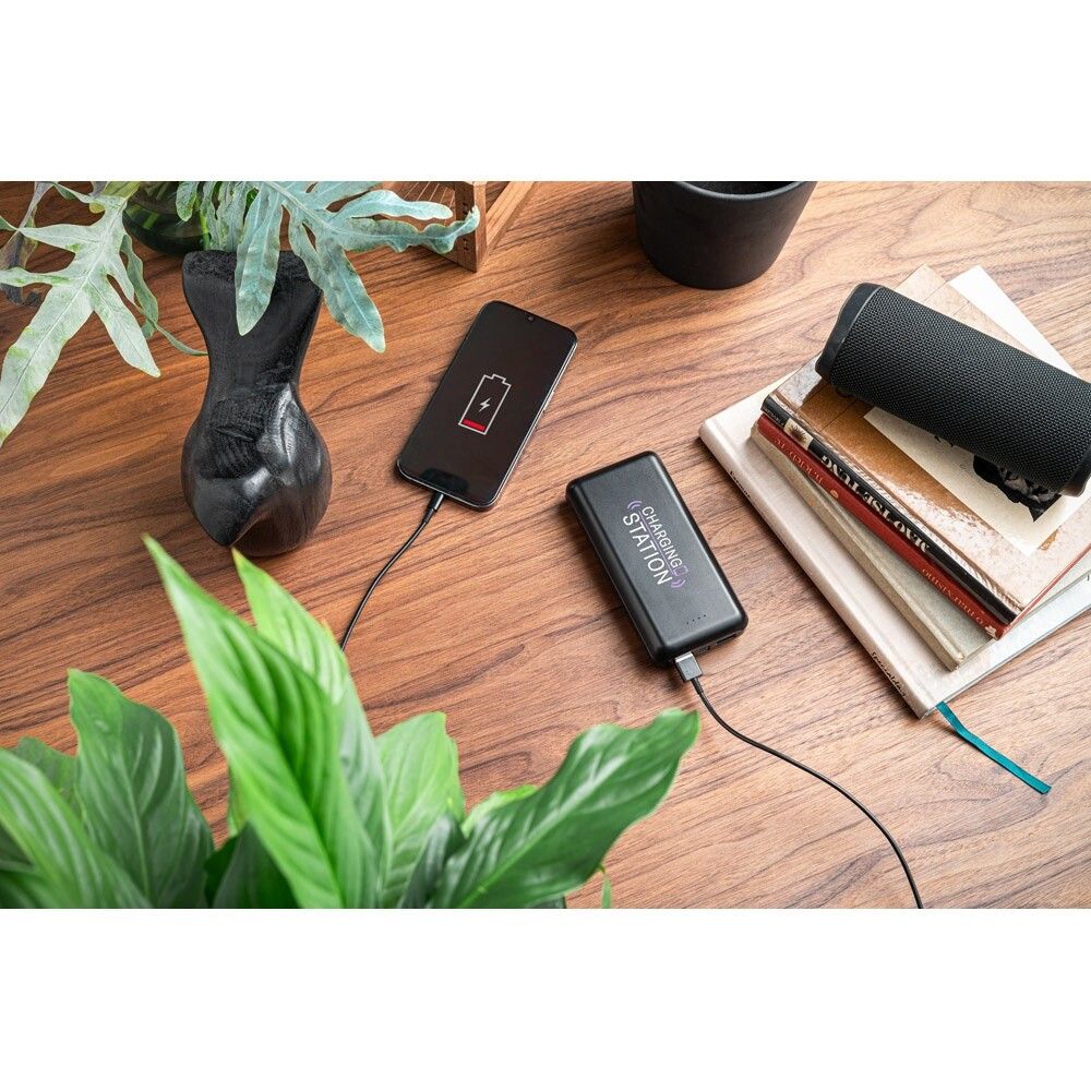 LEAKEY 20 Powerbank 20'000 mAh aus recyceltem ABS (100% rABS) - schwarz-61