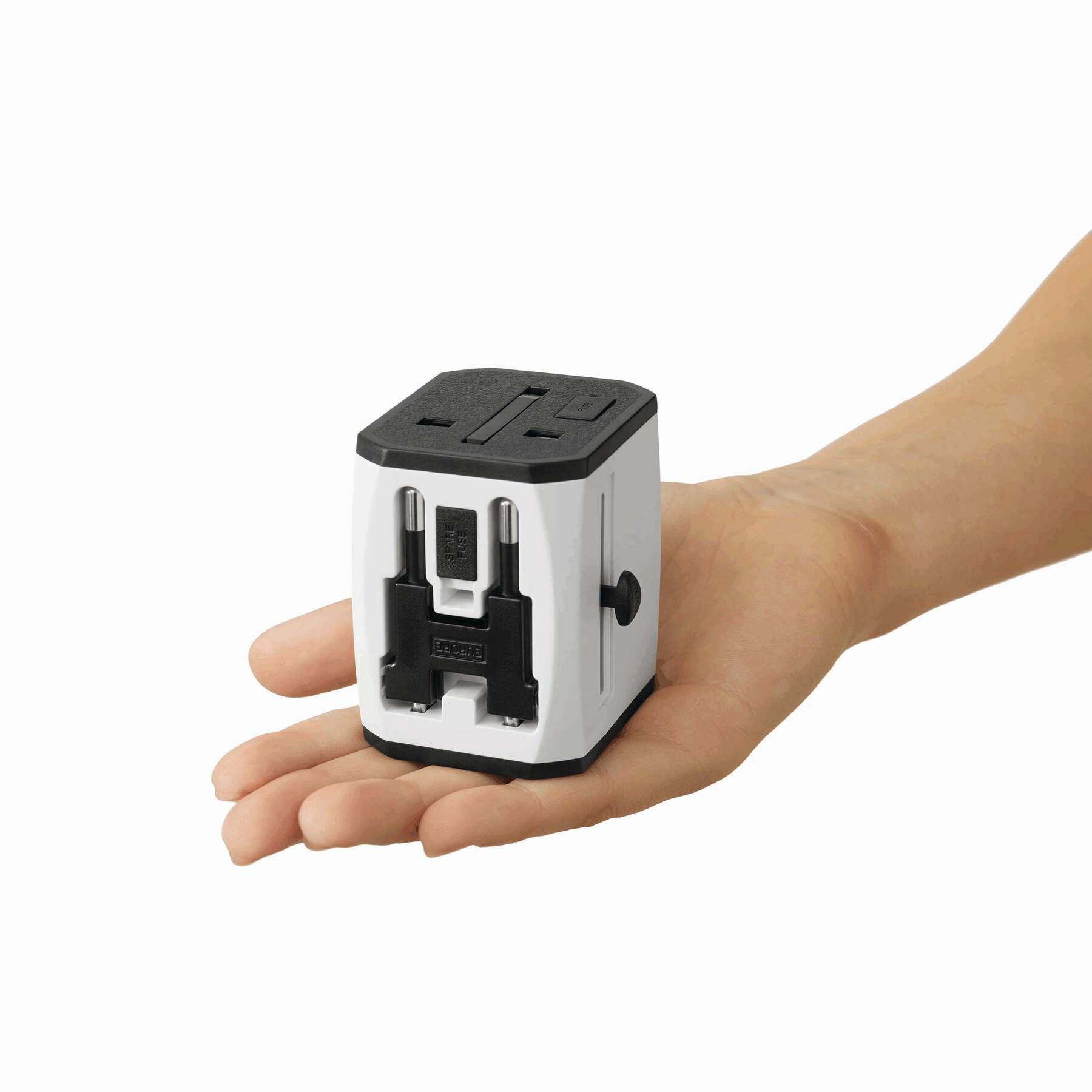 Reiseadapter TRAVEL POWER - weiß-764