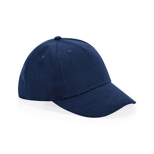 Junior Organic Cotton 5 Panel Cap - navy-77