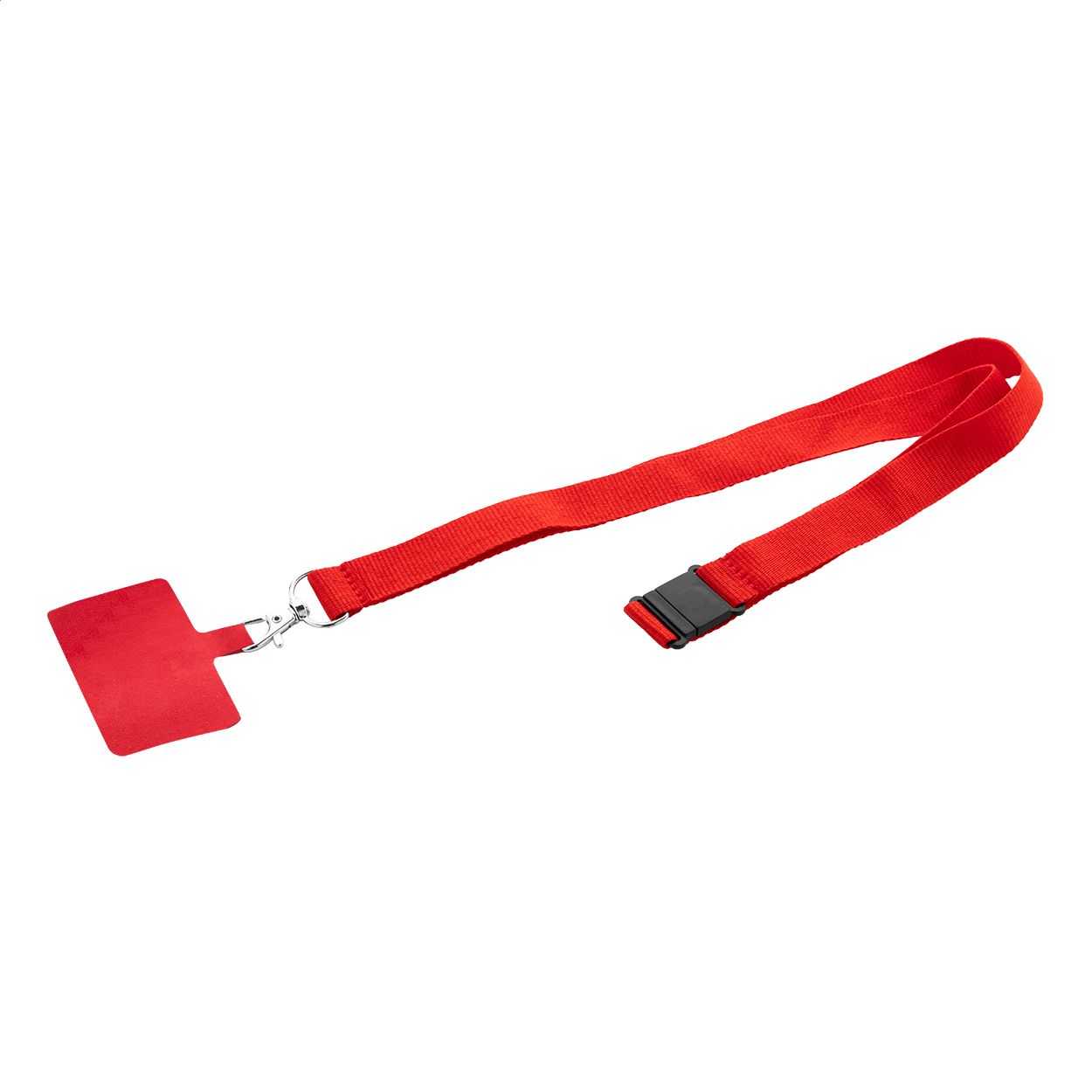 Revent Call RPET-Handyhalter-Lanyard - rot-425